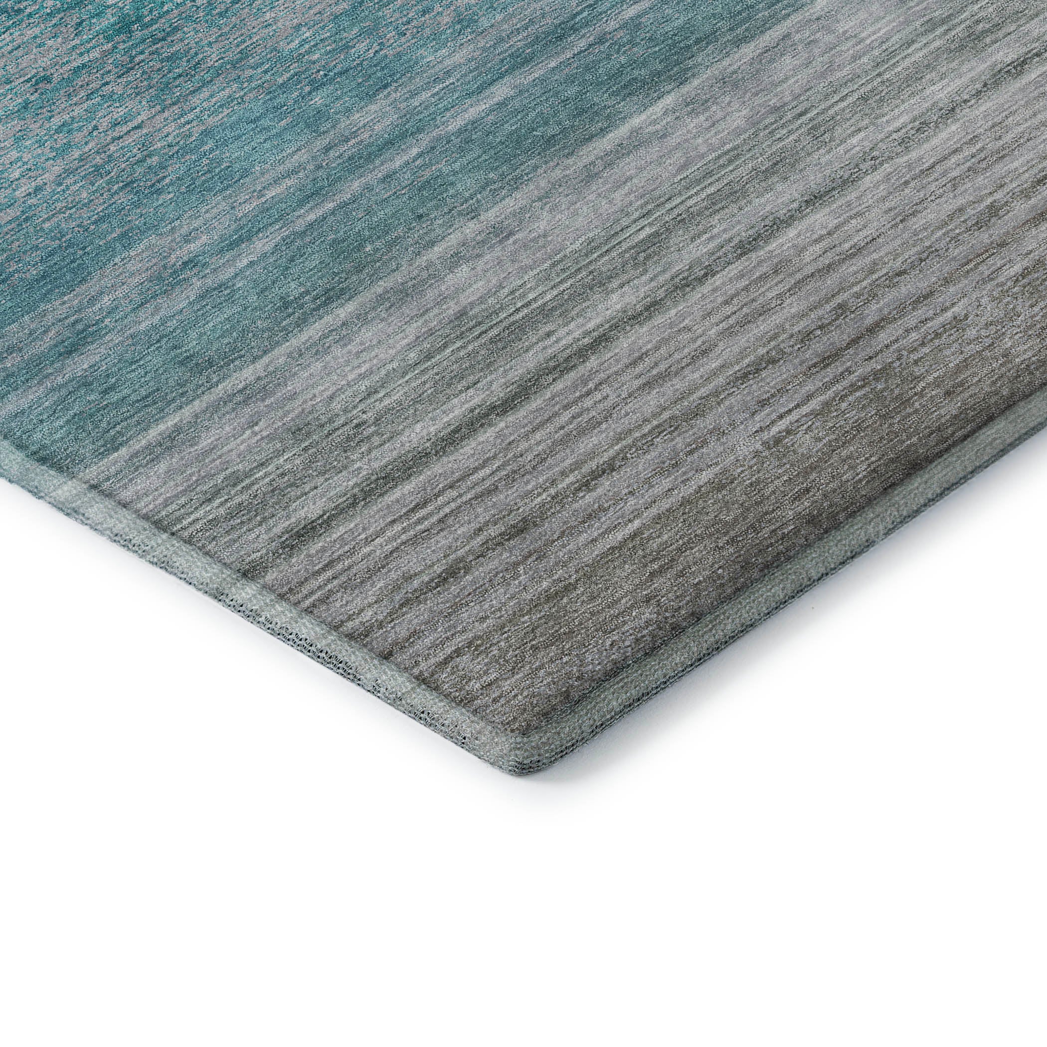 Istanbul Machine Washable Transitional Sky Blue Rug 1'8" x 2'6" #shape_Rectangle