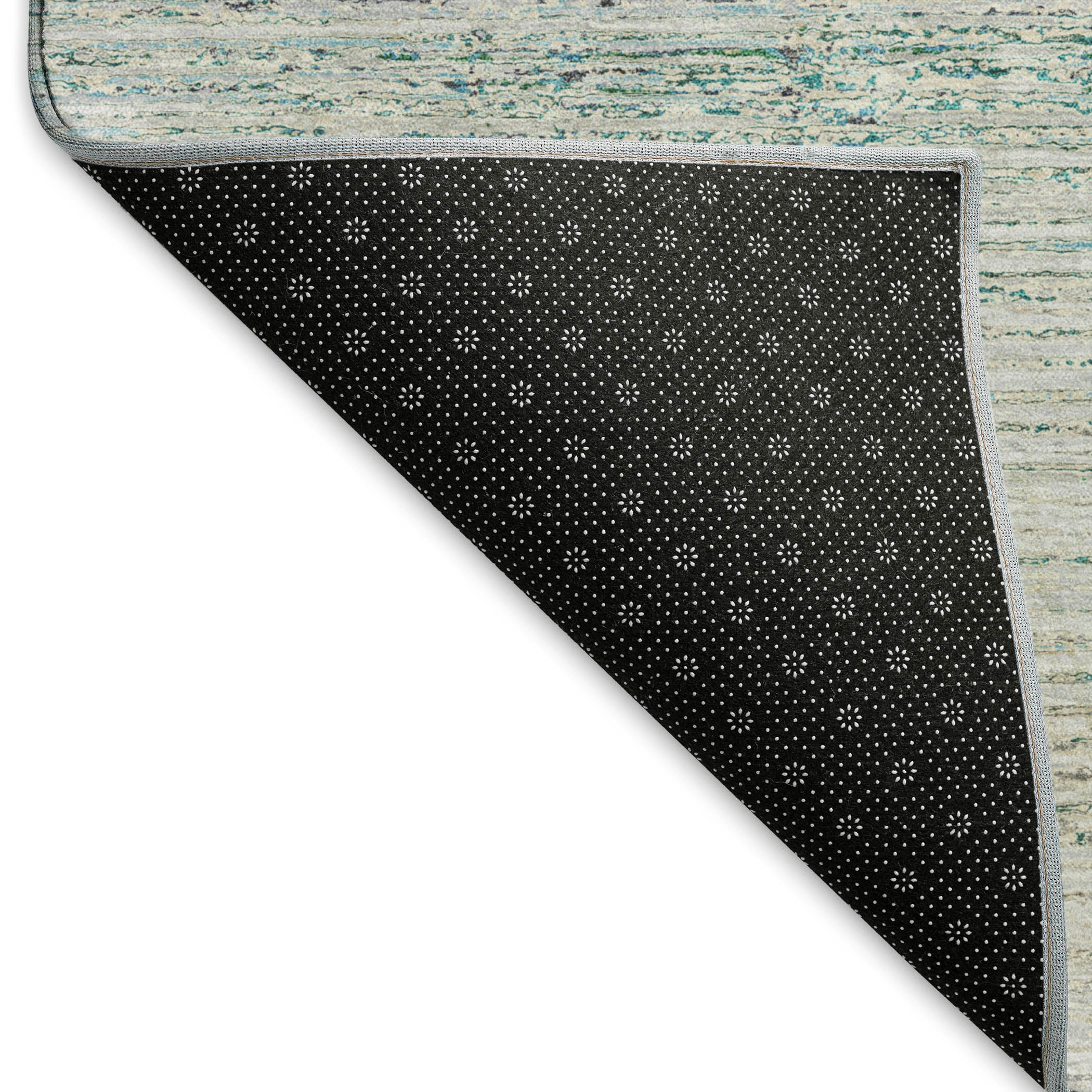 Dublin Machine Washable Transitional Linen Ivory Rug 1'8" x 2'6" #shape_Rectangle