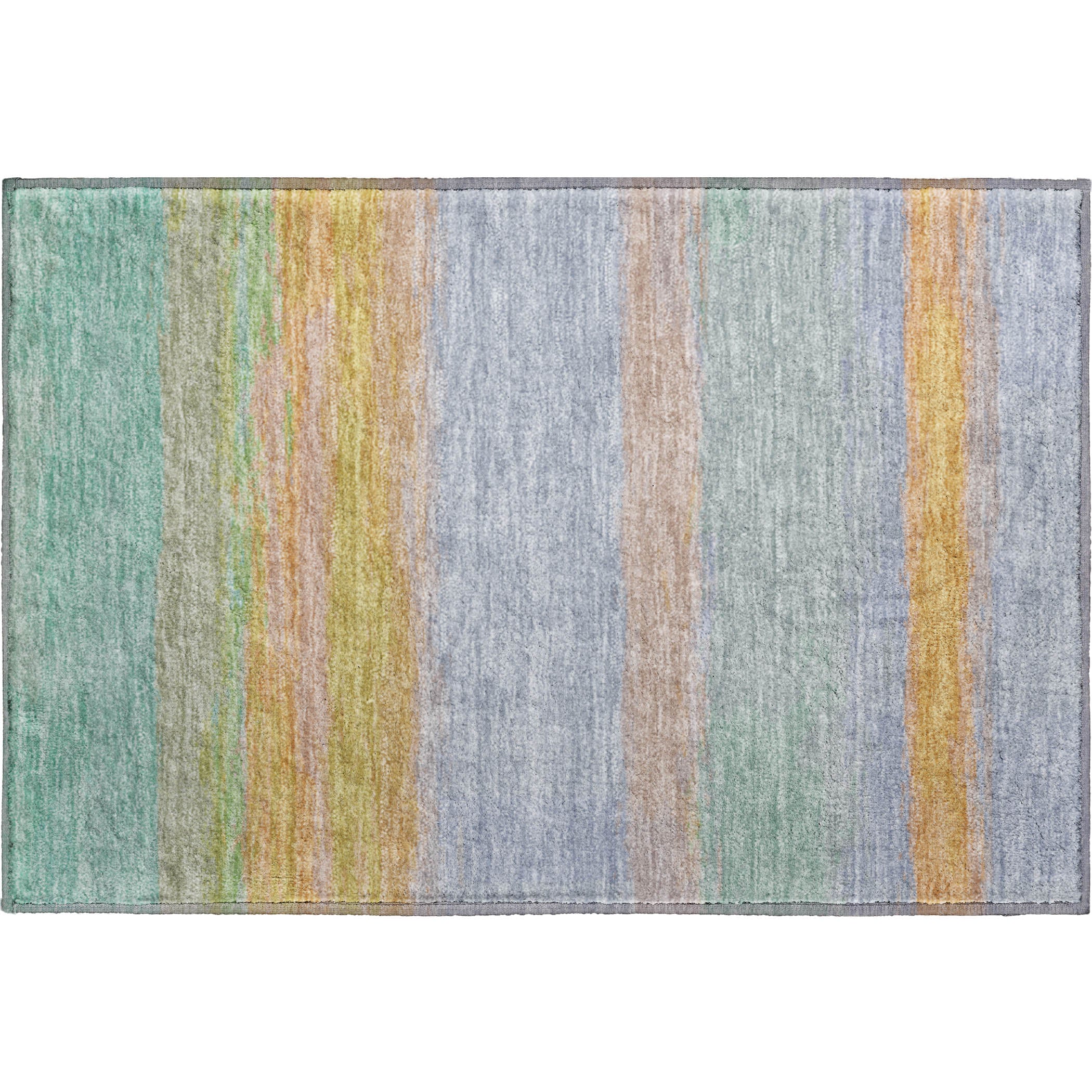 Seville Machine Washable Transitional Lavender Purple Rug 1'8" x 2'6" #shape_Rectangle