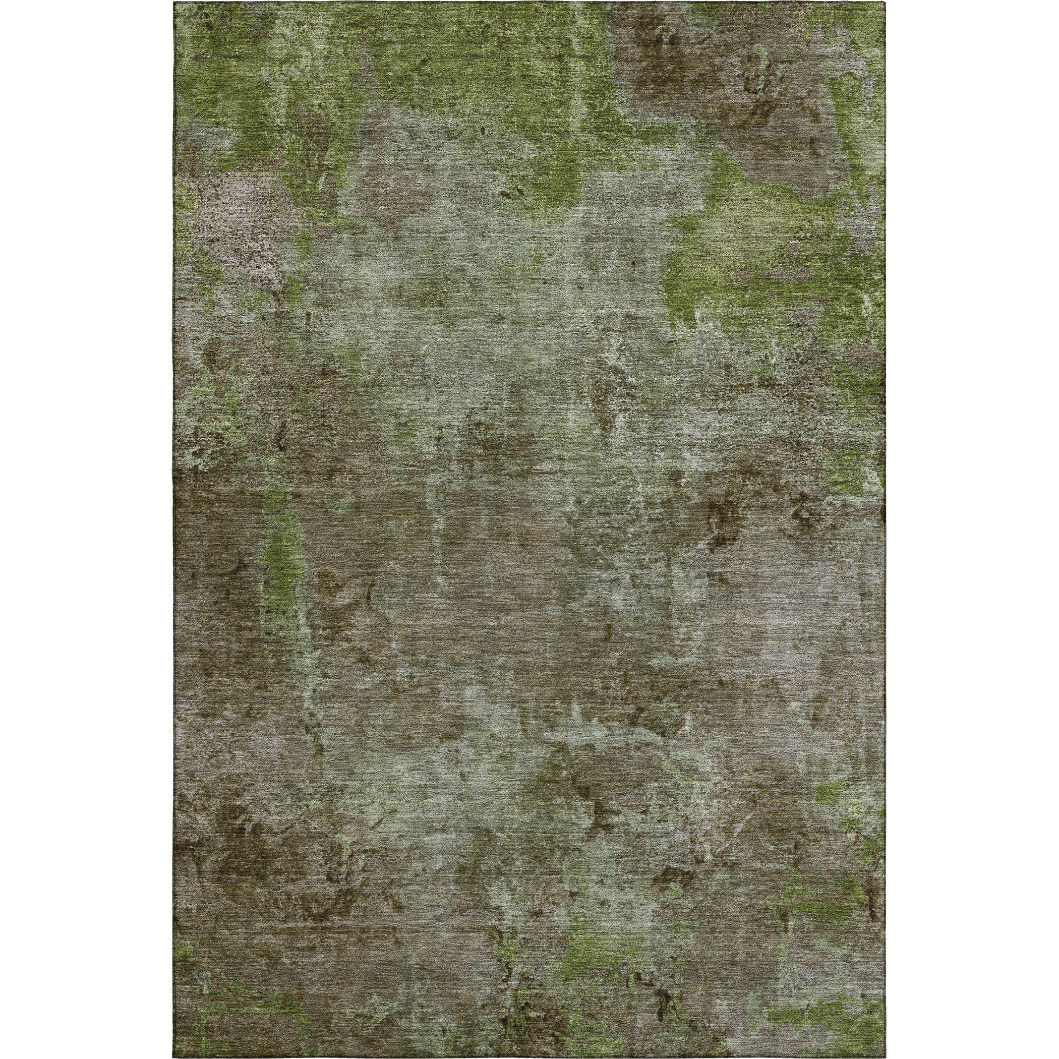 Queenstown Machine Washable Transitional Mocha Brown Rug 2'6" x 3'10" #shape_Rectangle