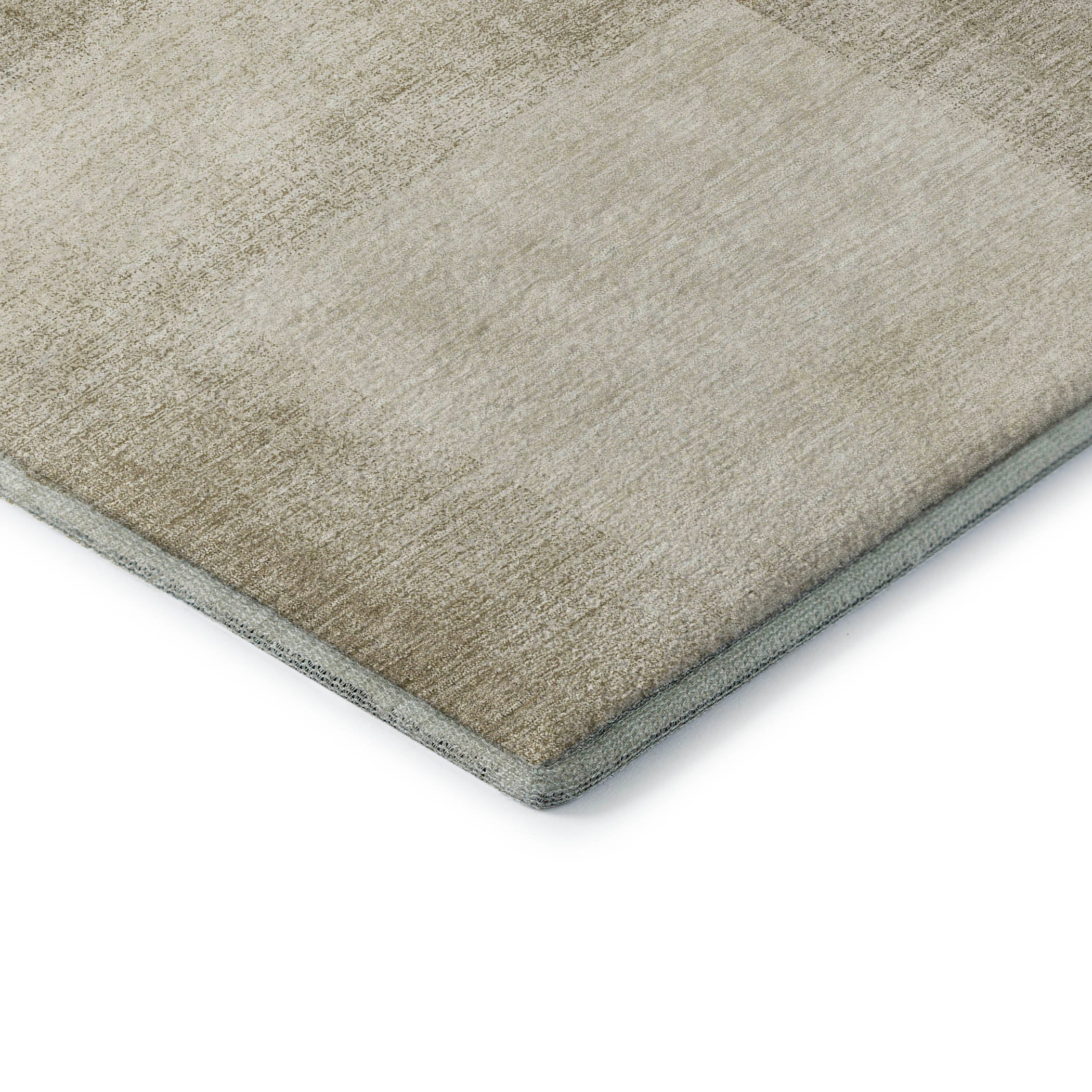Lisbon Machine Washable Transitional Taupe Brown Rug 1'8" x 2'6" #shape_Rectangle