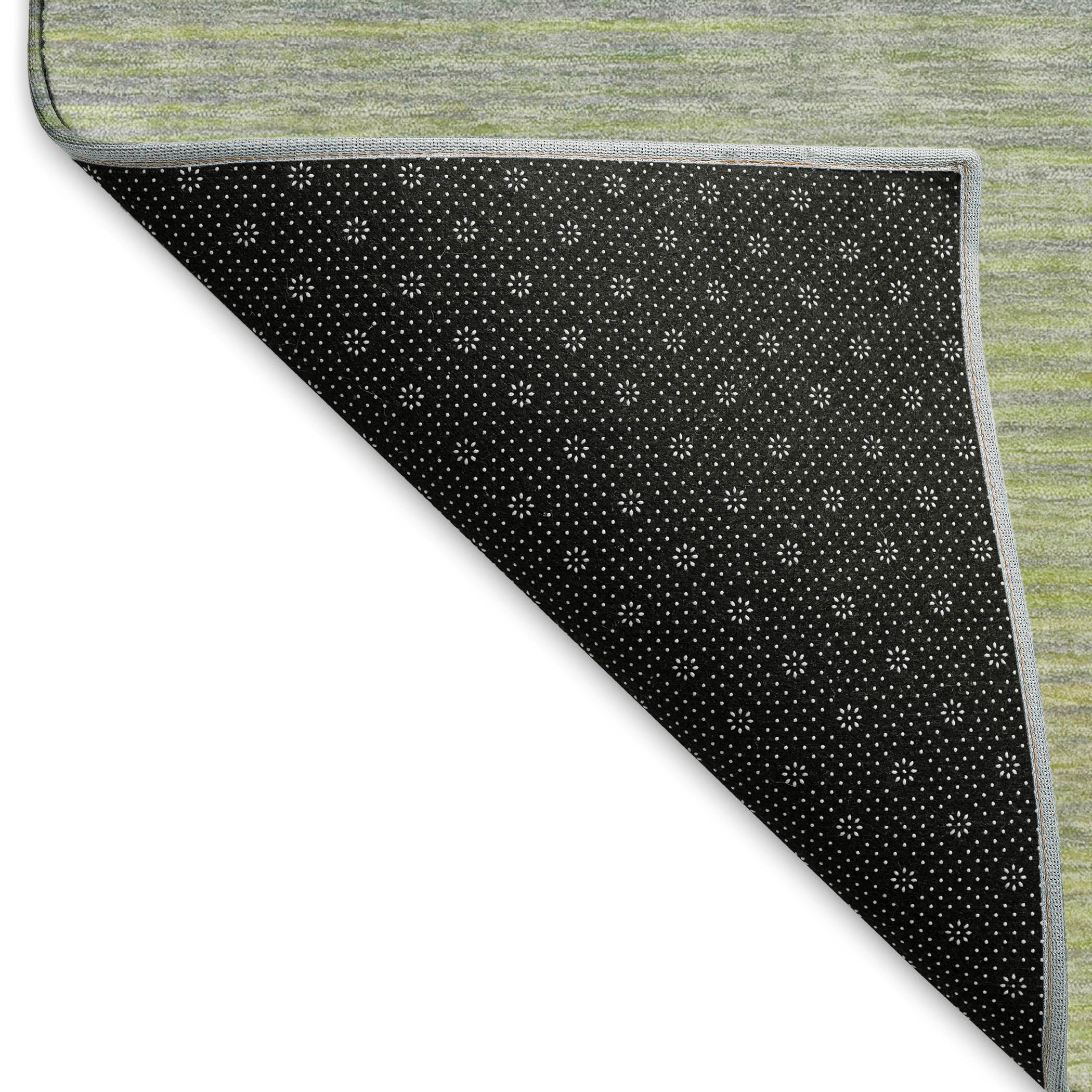 Montevideo Machine Washable Transitional Aloe Green Rug 1'8" x 2'6" #shape_Rectangle