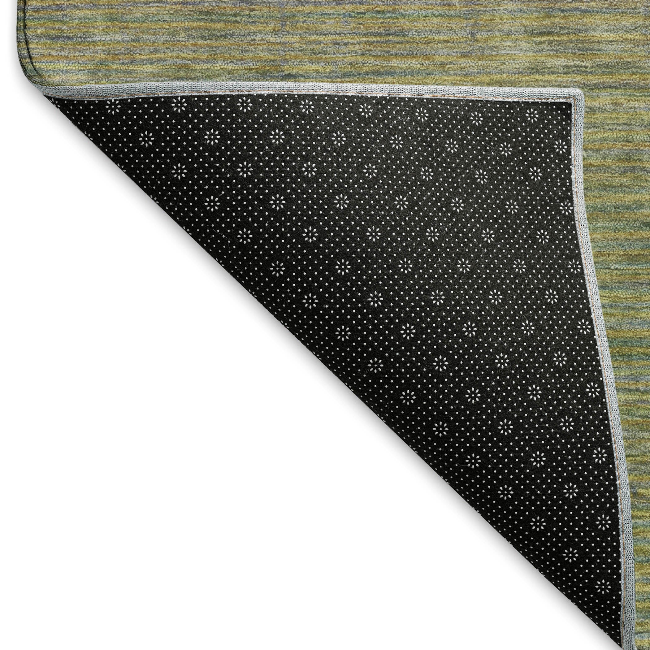 Montevideo Machine Washable Transitional Fern Green Rug 1'8" x 2'6" #shape_Rectangle