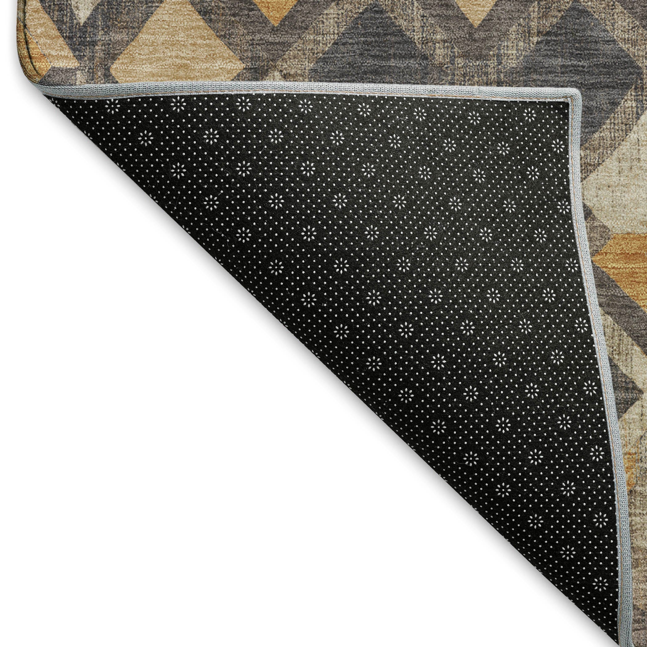 Nairobi Machine Washable Transitional Wheat Gold Rug 1'8" x 2'6" #shape_Rectangle