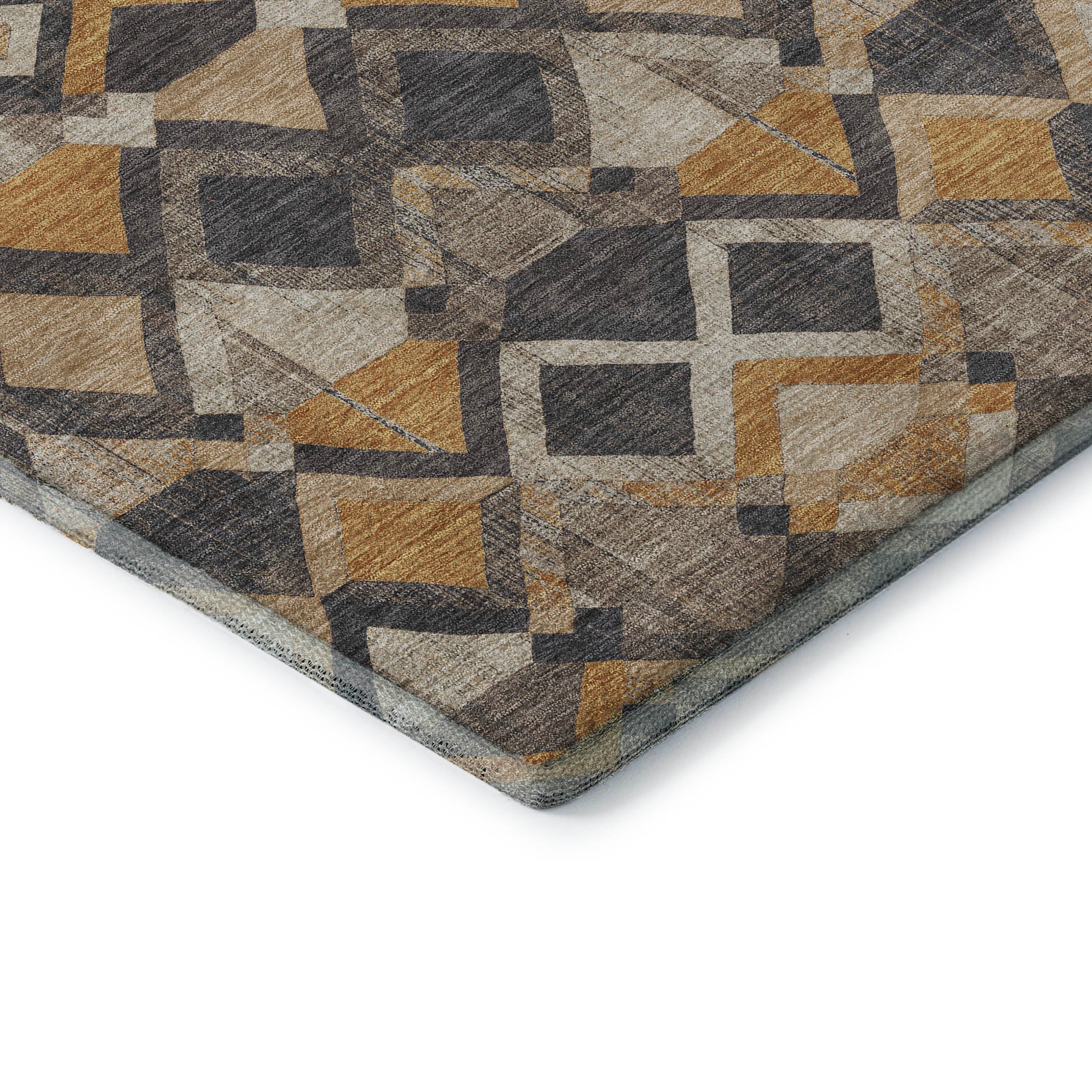 Nairobi Machine Washable Transitional Wheat Gold Rug 1'8" x 2'6" #shape_Rectangle