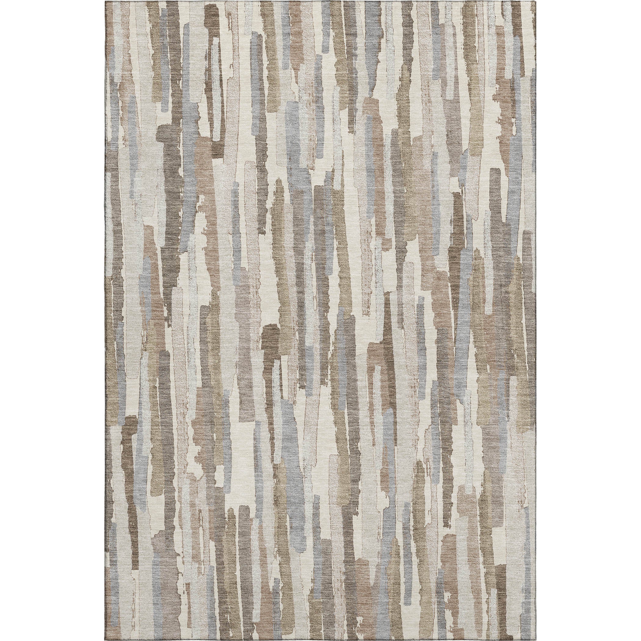 Lucerne Machine Washable Transitional Ivory Rug 2'6" x 3'10" #shape_Rectangle