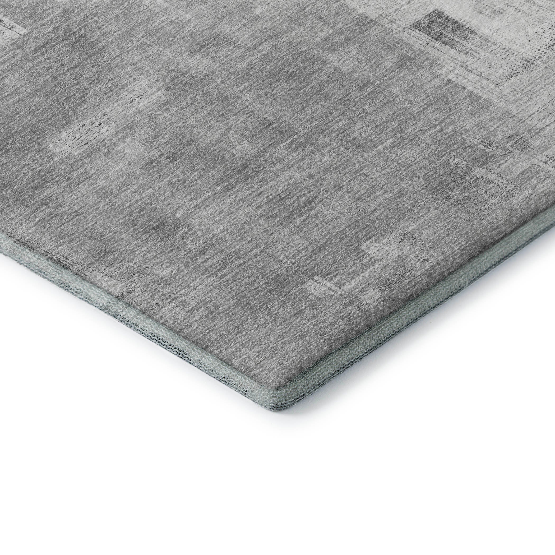 Vienna Machine Washable Transitional Gray Rug 1'8" x 2'6" #shape_Rectangle