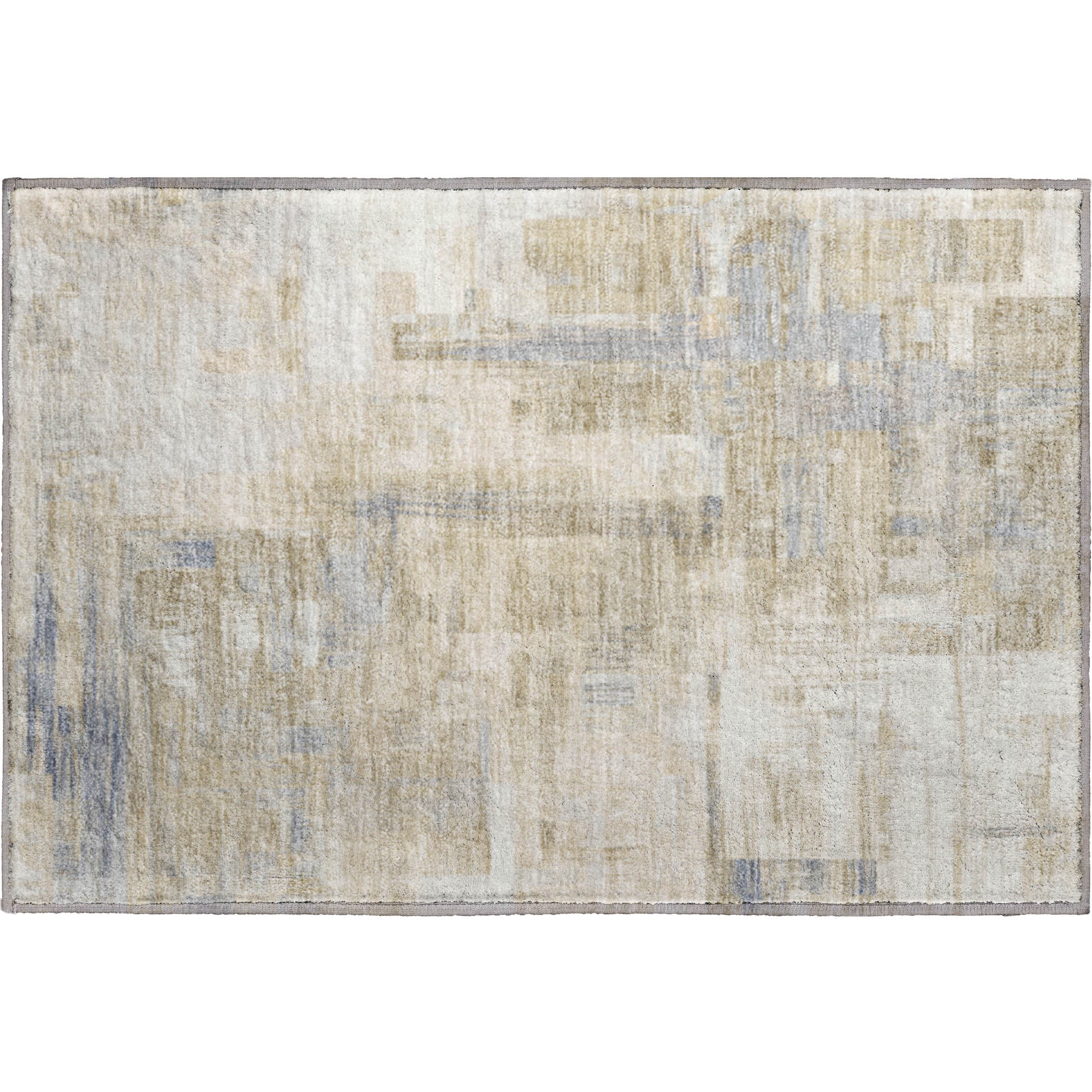 Vienna Machine Washable Transitional Ivory Rug 1'8" x 2'6" #shape_Rectangle
