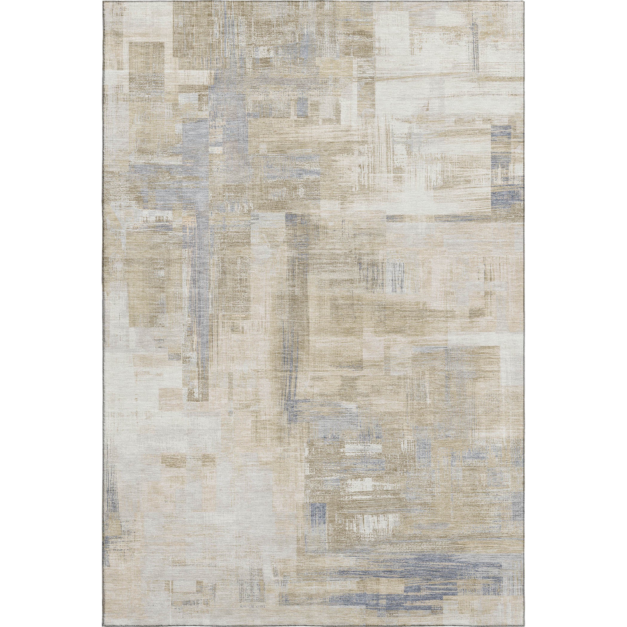 Vienna Machine Washable Transitional Ivory Rug 2'6" x 3'10" #shape_Rectangle