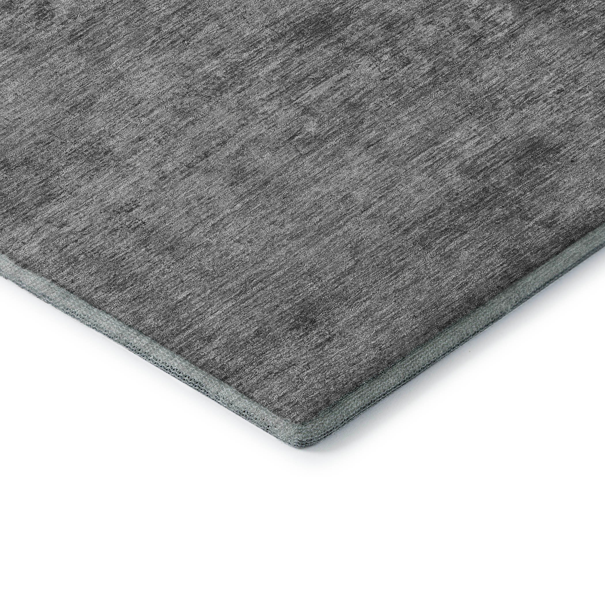 Colombo Machine Washable Transitional Gray Rug 1'8" x 2'6" #shape_Rectangle