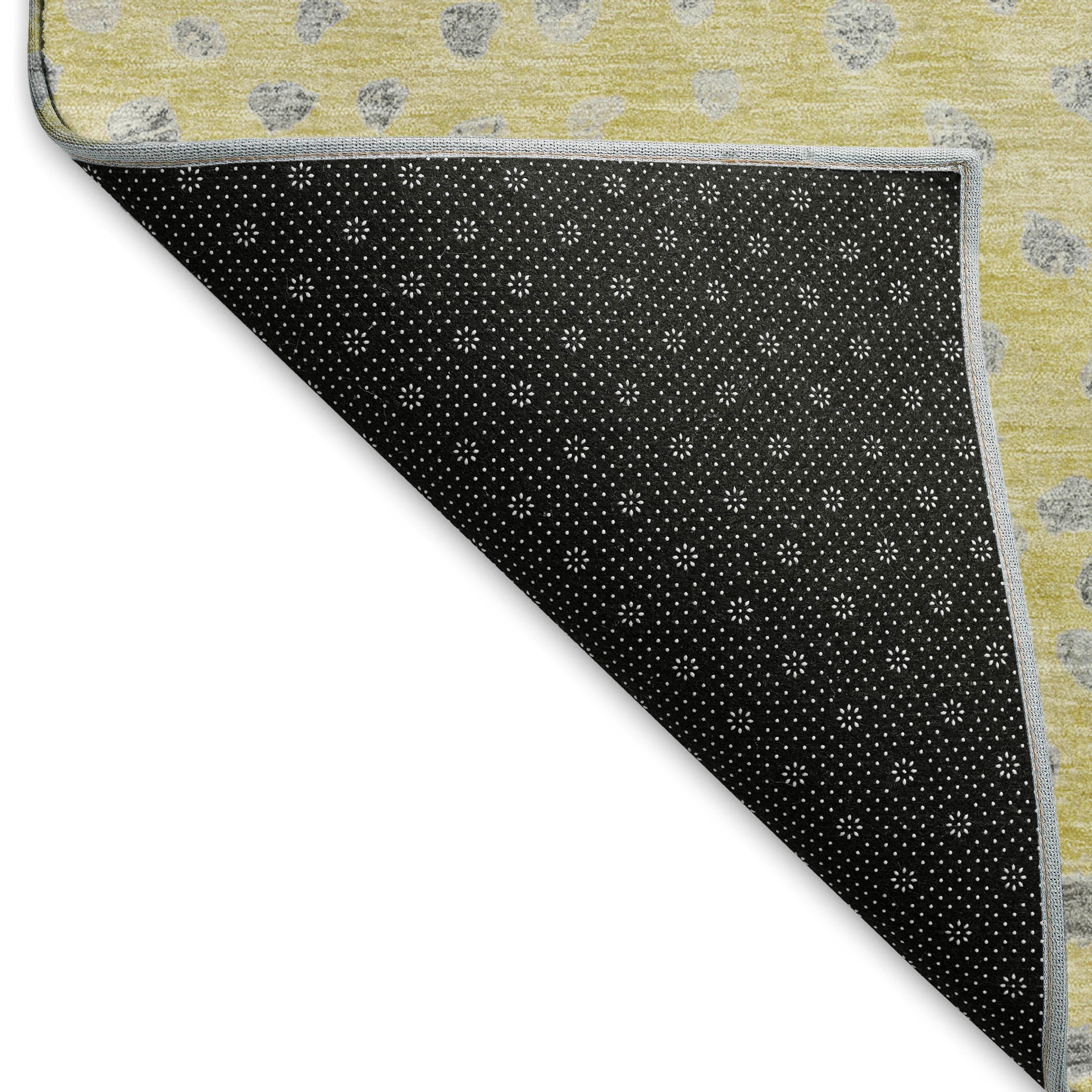 Istanbul Machine Washable Transitional Gold Rug 1'8" x 2'6" #shape_Rectangle