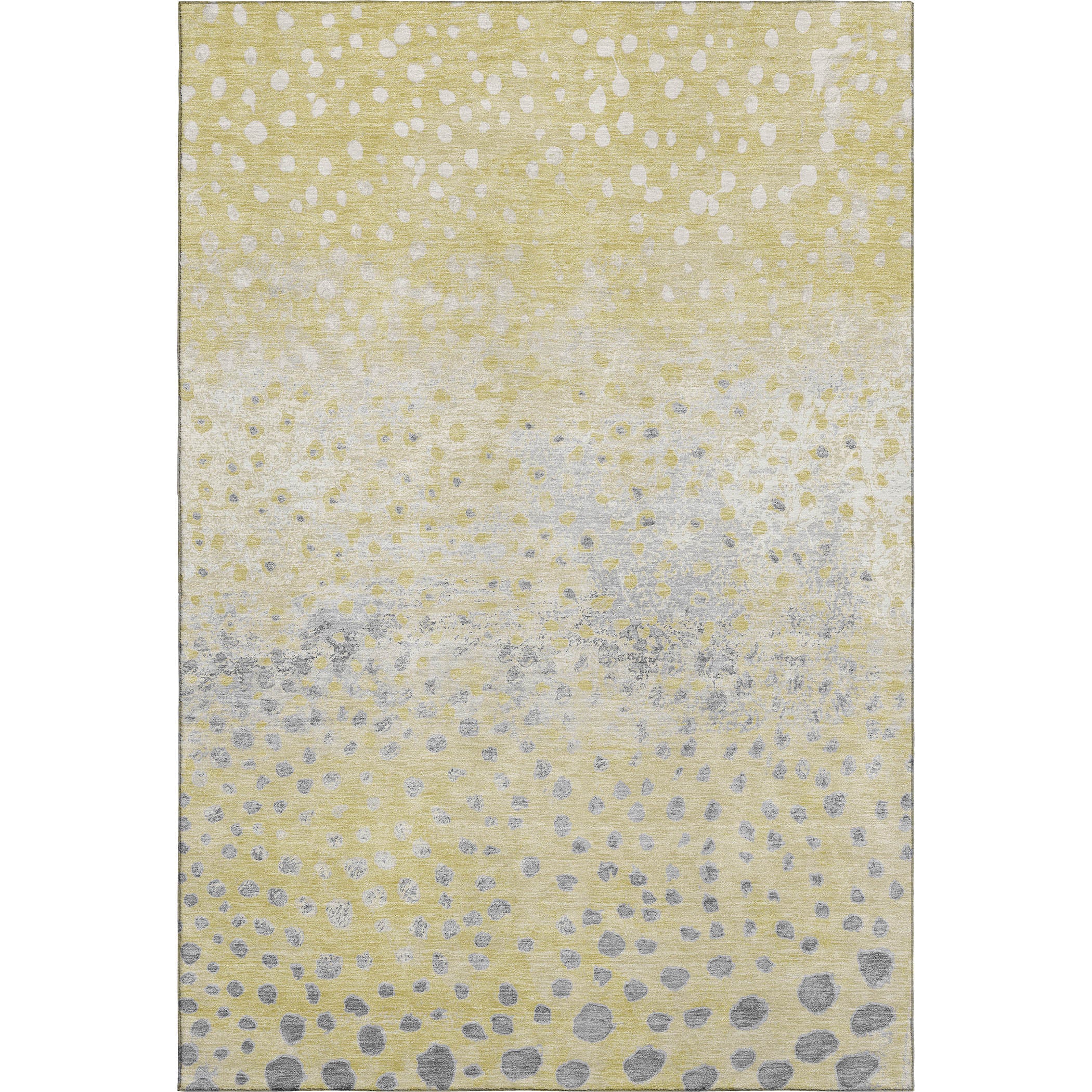 Istanbul Machine Washable Transitional Gold Rug 2'6" x 3'10" #shape_Rectangle