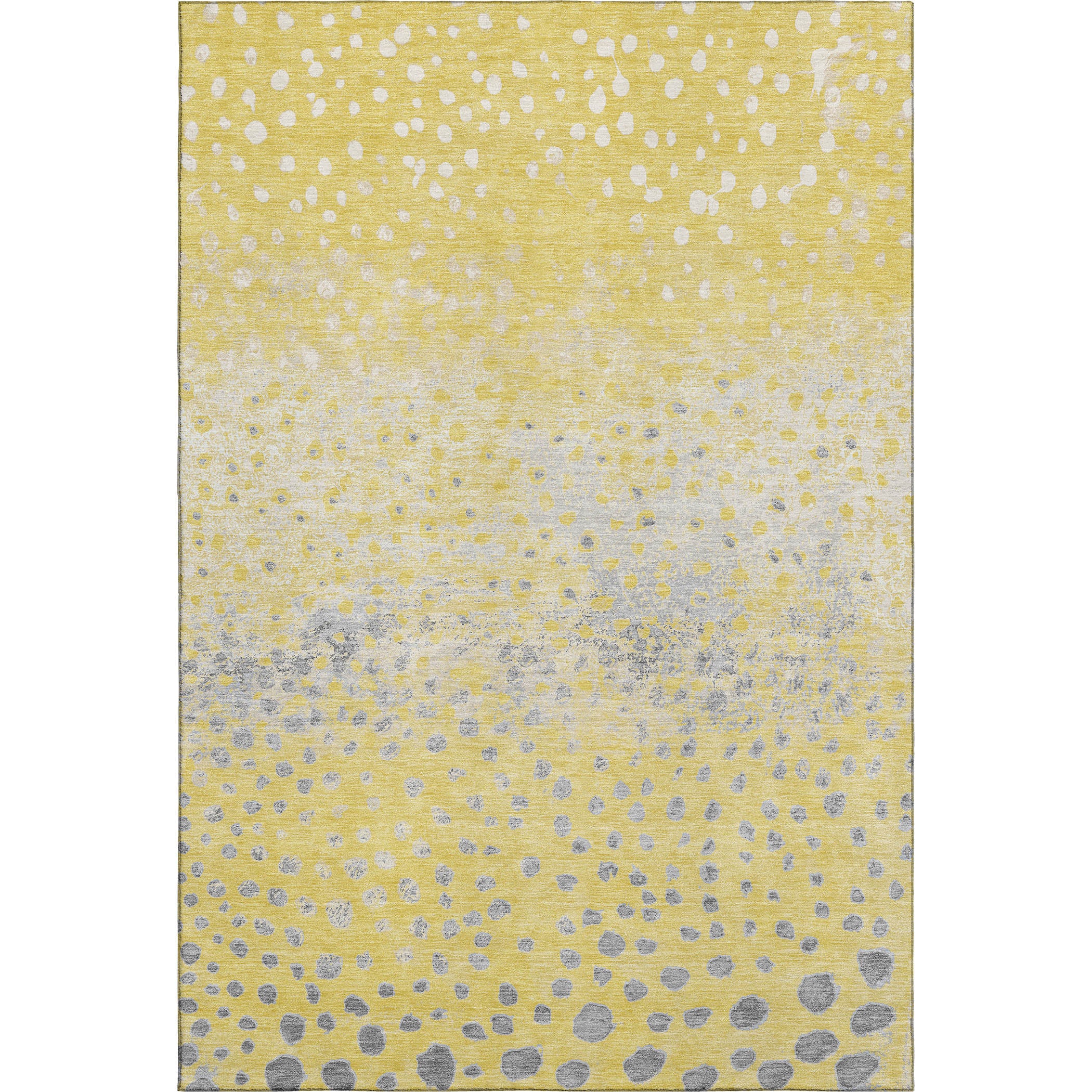 Istanbul Machine Washable Transitional Yellow Gold Rug 2'6" x 3'10" #shape_Rectangle
