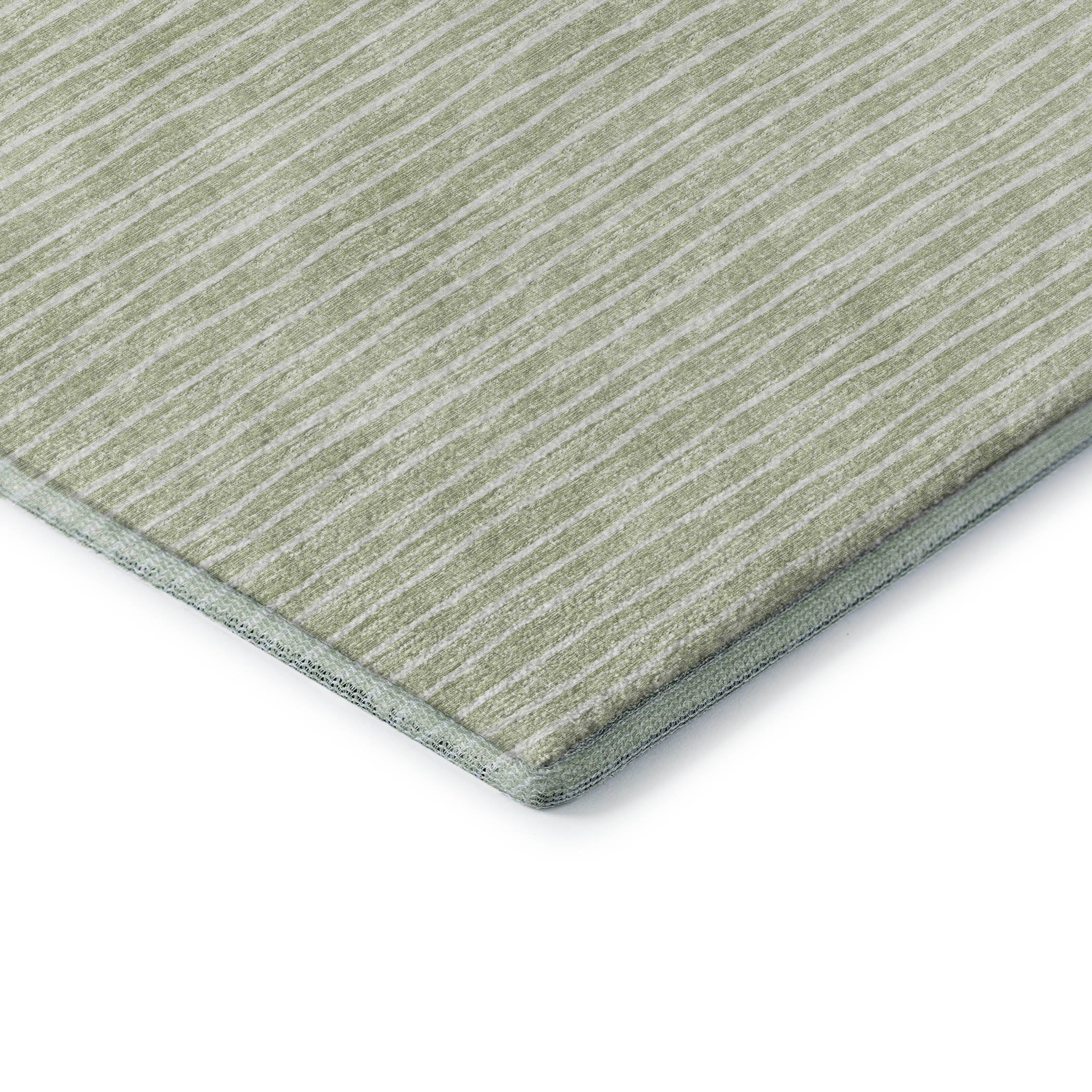 Colombo Machine Washable Transitional Mist Green Rug 1'8" x 2'6" #shape_Rectangle