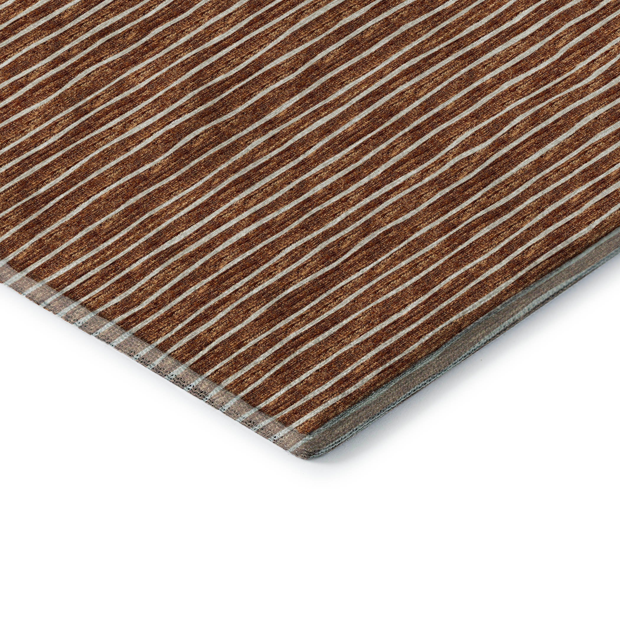 Colombo Machine Washable Transitional Paprika Red Rug 1'8" x 2'6" #shape_Rectangle