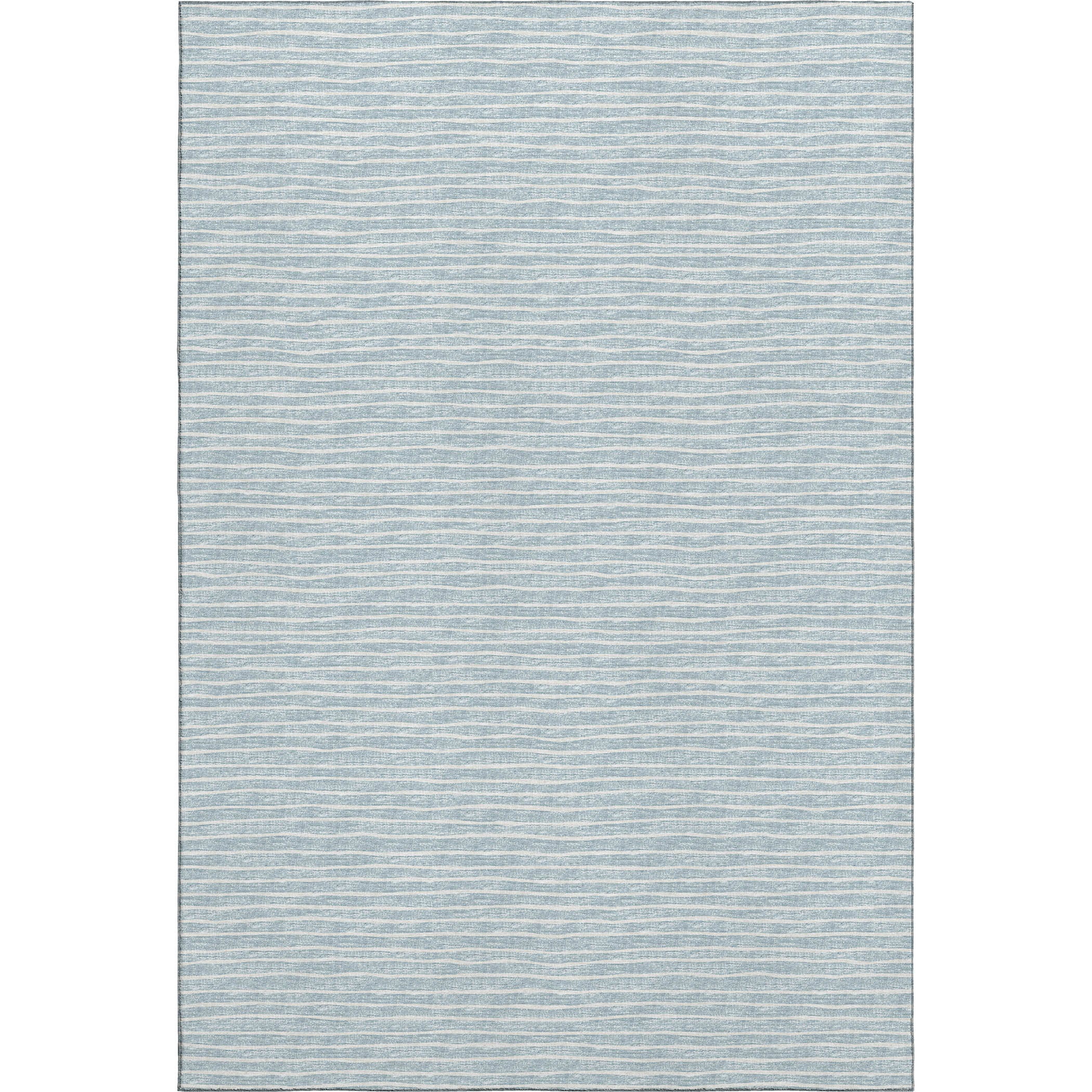 Colombo Machine Washable Transitional Sky Blue Rug 2'6" x 3'10" #shape_Rectangle