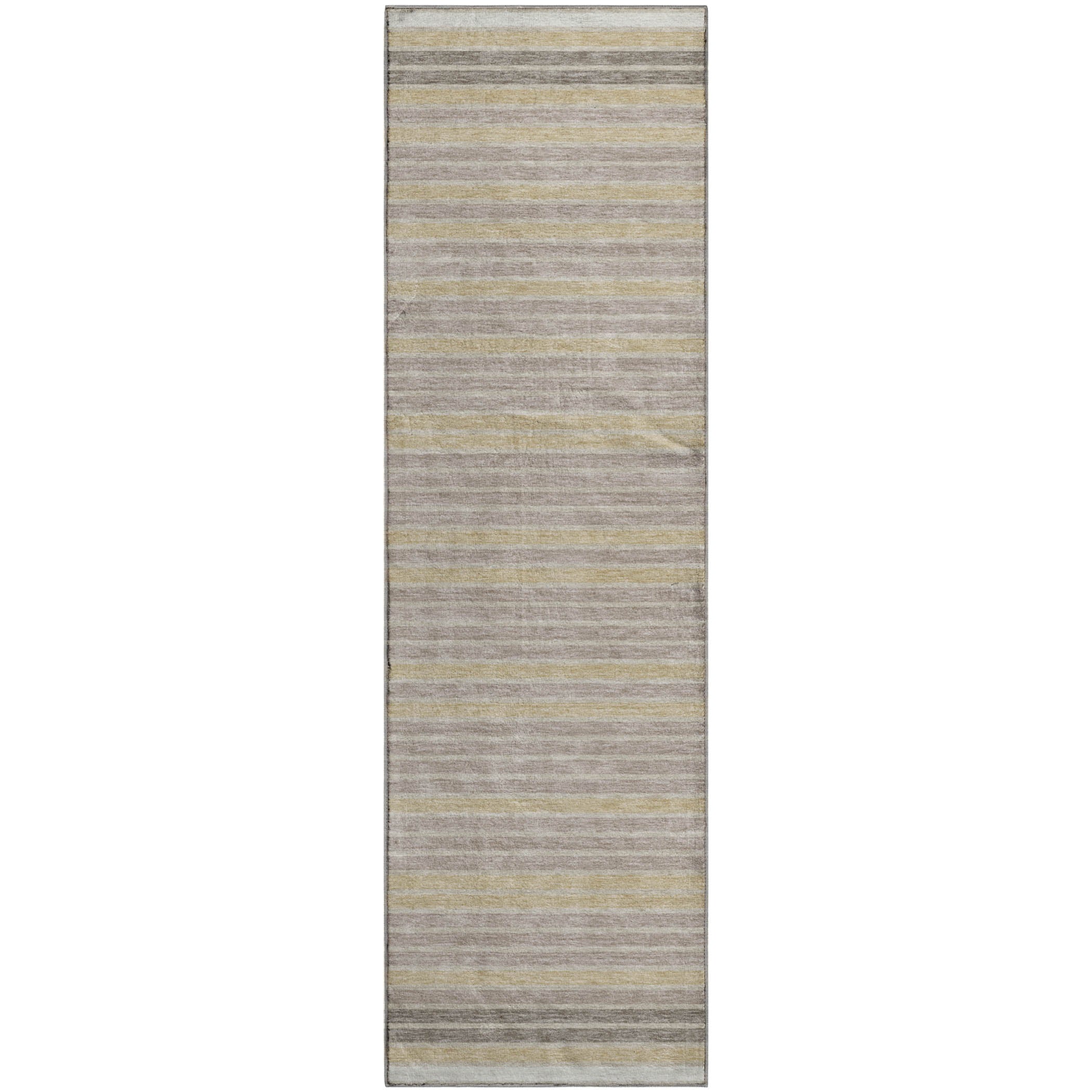 Kyoto Machine Washable Transitional Ivory Rug 2'3" x 7'6" #shape_Runner