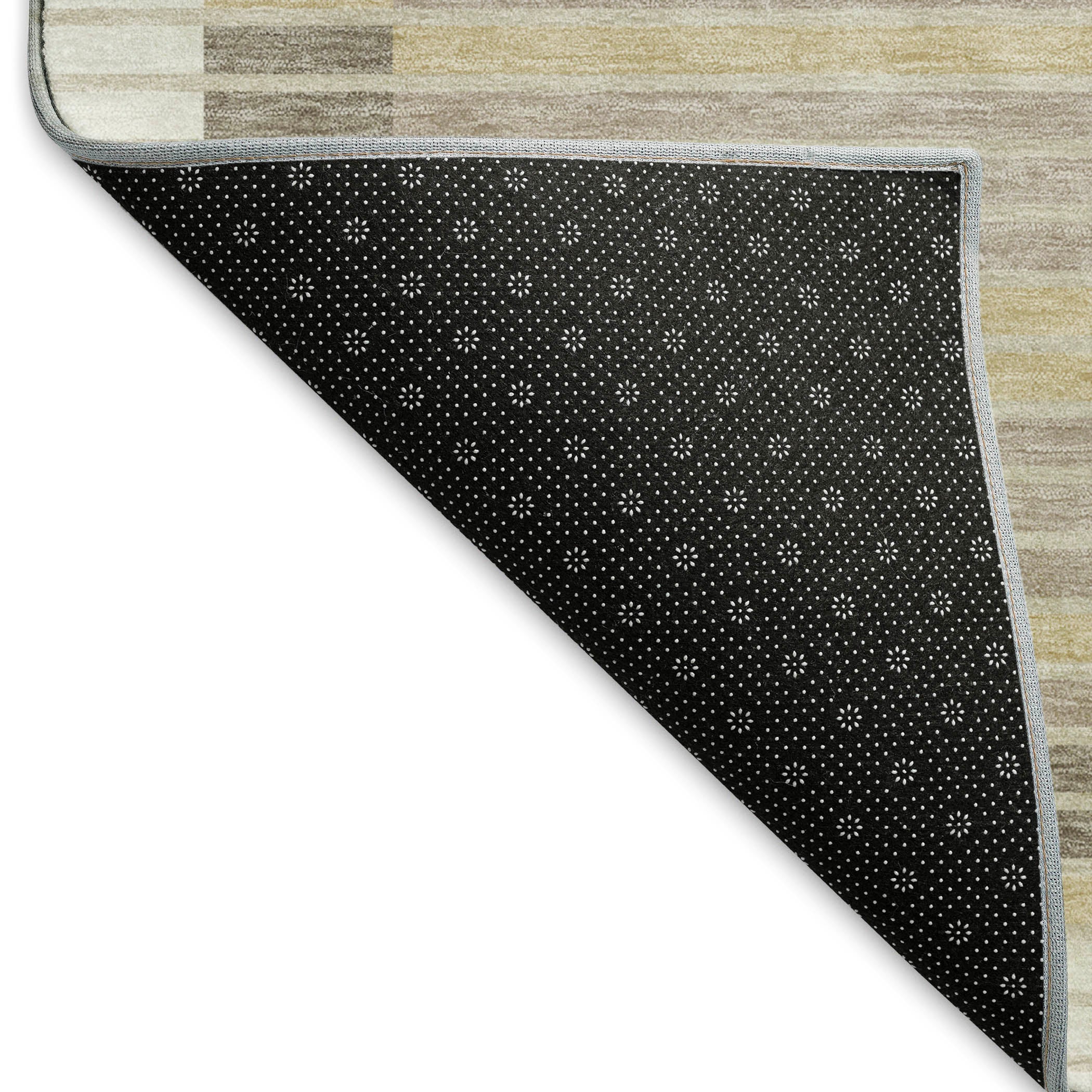 Kyoto Machine Washable Transitional Ivory Rug 1'8" x 2'6" #shape_Rectangle