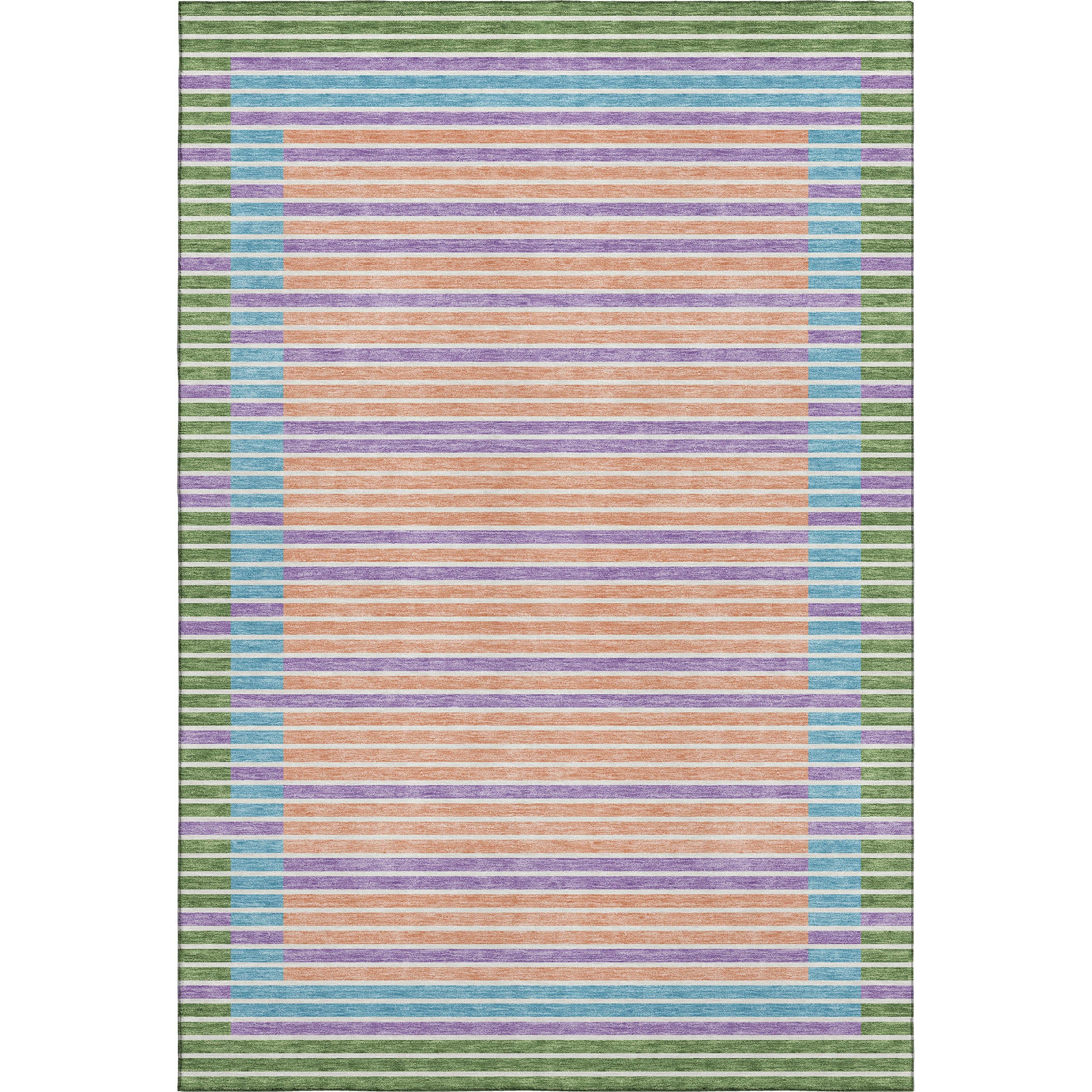 Kyoto Machine Washable Transitional Lime Green Rug 2'6" x 3'10" #shape_Rectangle