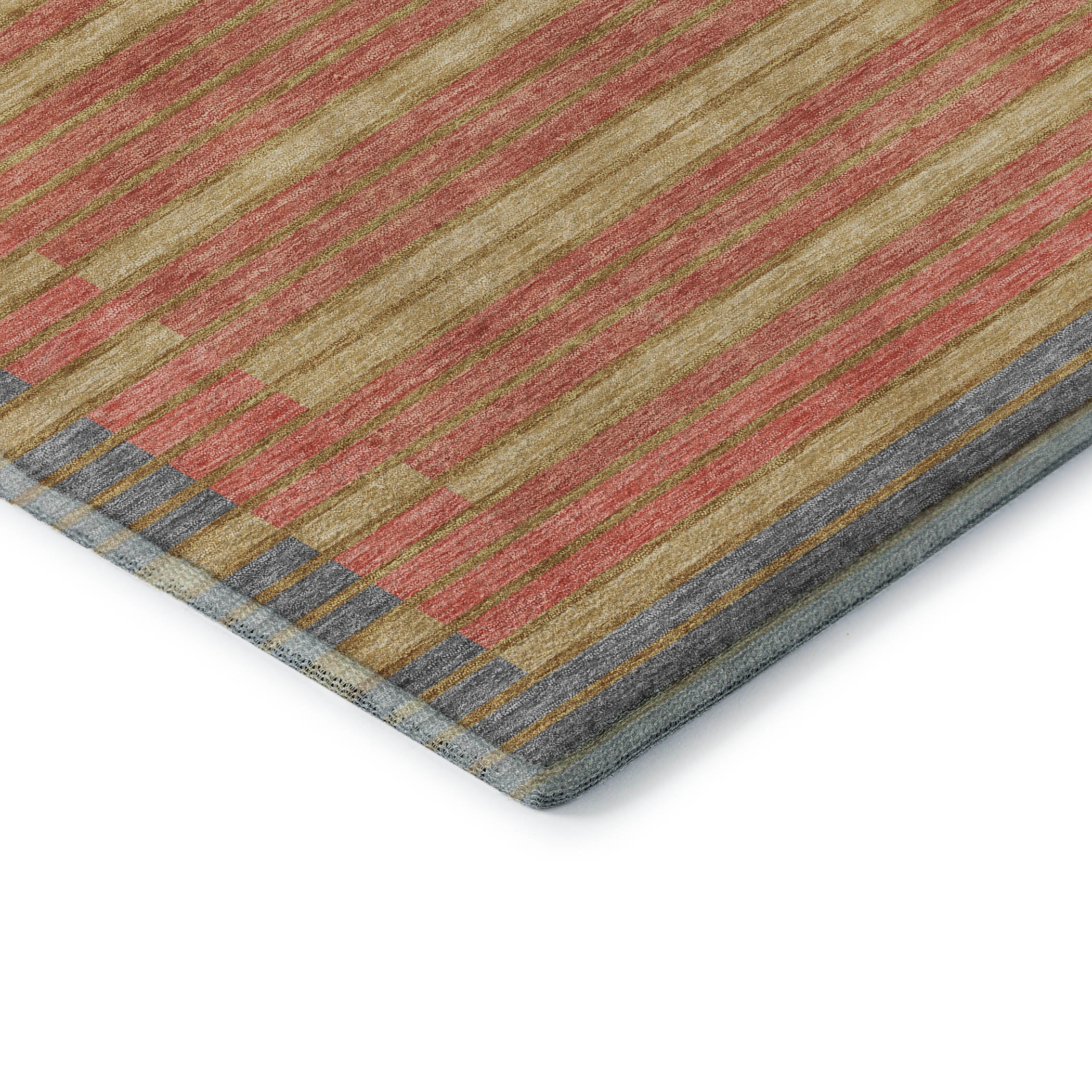 Kyoto Machine Washable Transitional Pewter Gray Rug 1'8" x 2'6" #shape_Rectangle