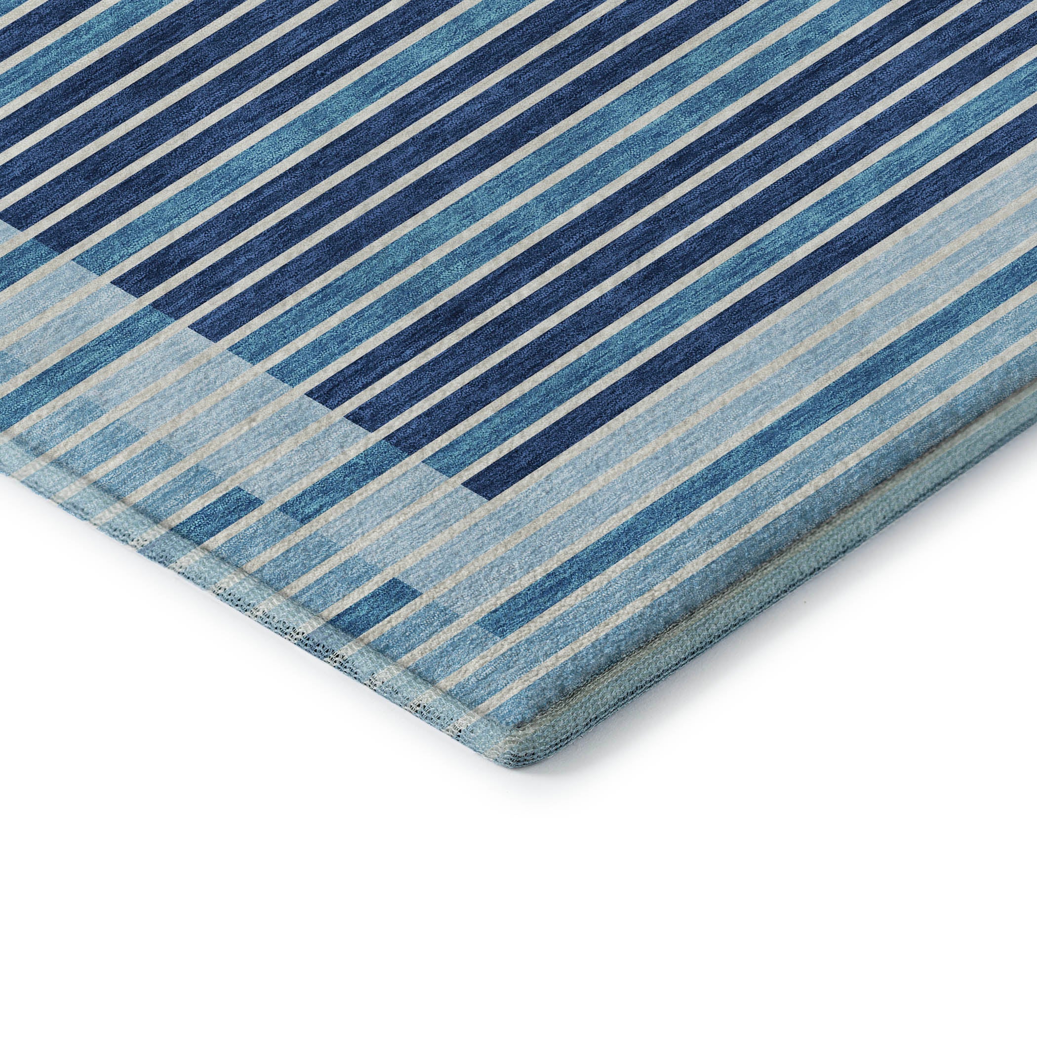 Kyoto Machine Washable Transitional Sky Blue Rug 1'8" x 2'6" #shape_Rectangle
