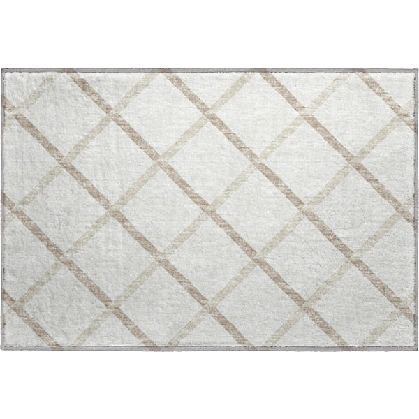 Oaxaca Machine Washable Transitional Ivory Rug 1'8" x 2'6"