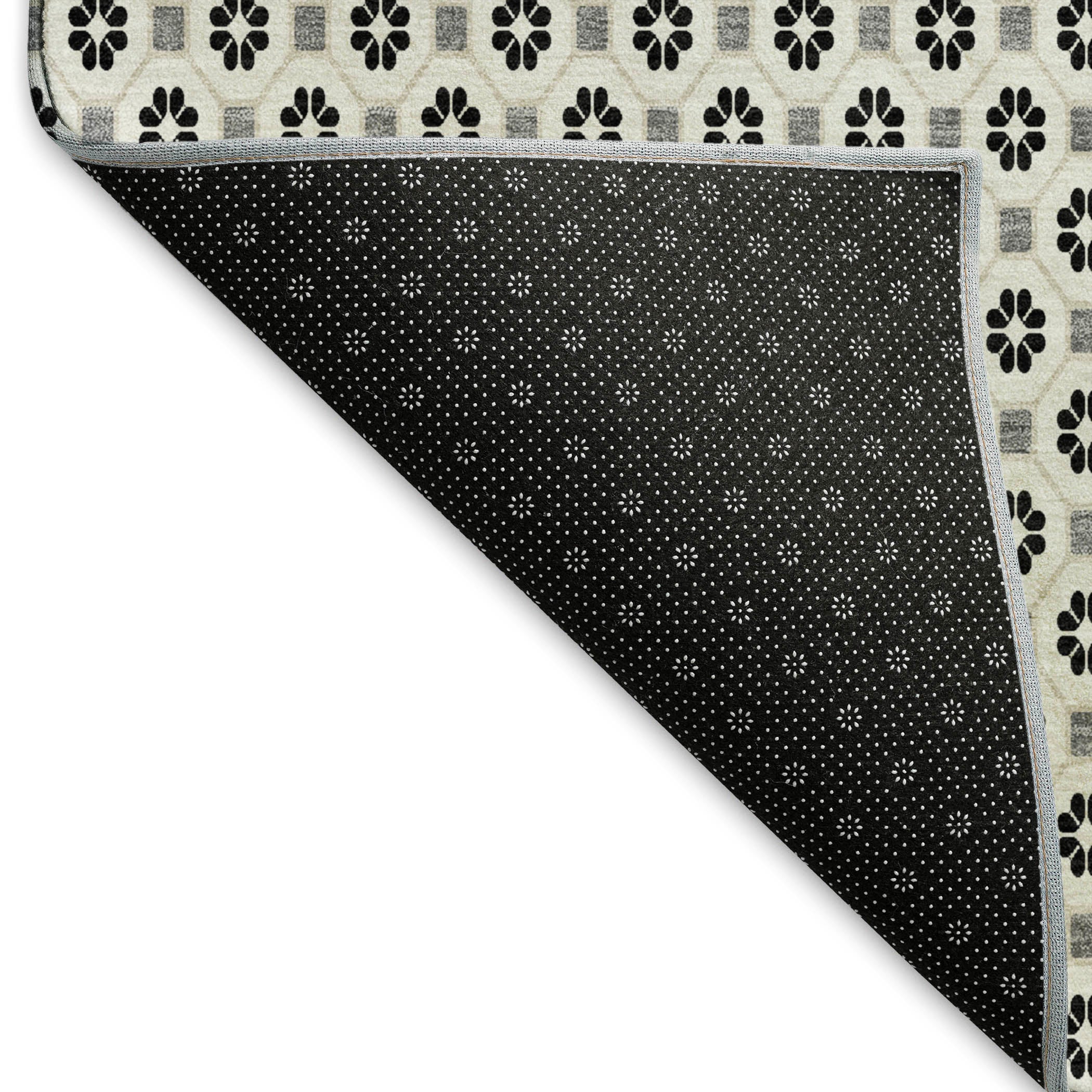 Siena Machine Washable Transitional Ivory Rug 1'8" x 2'6" #shape_Rectangle
