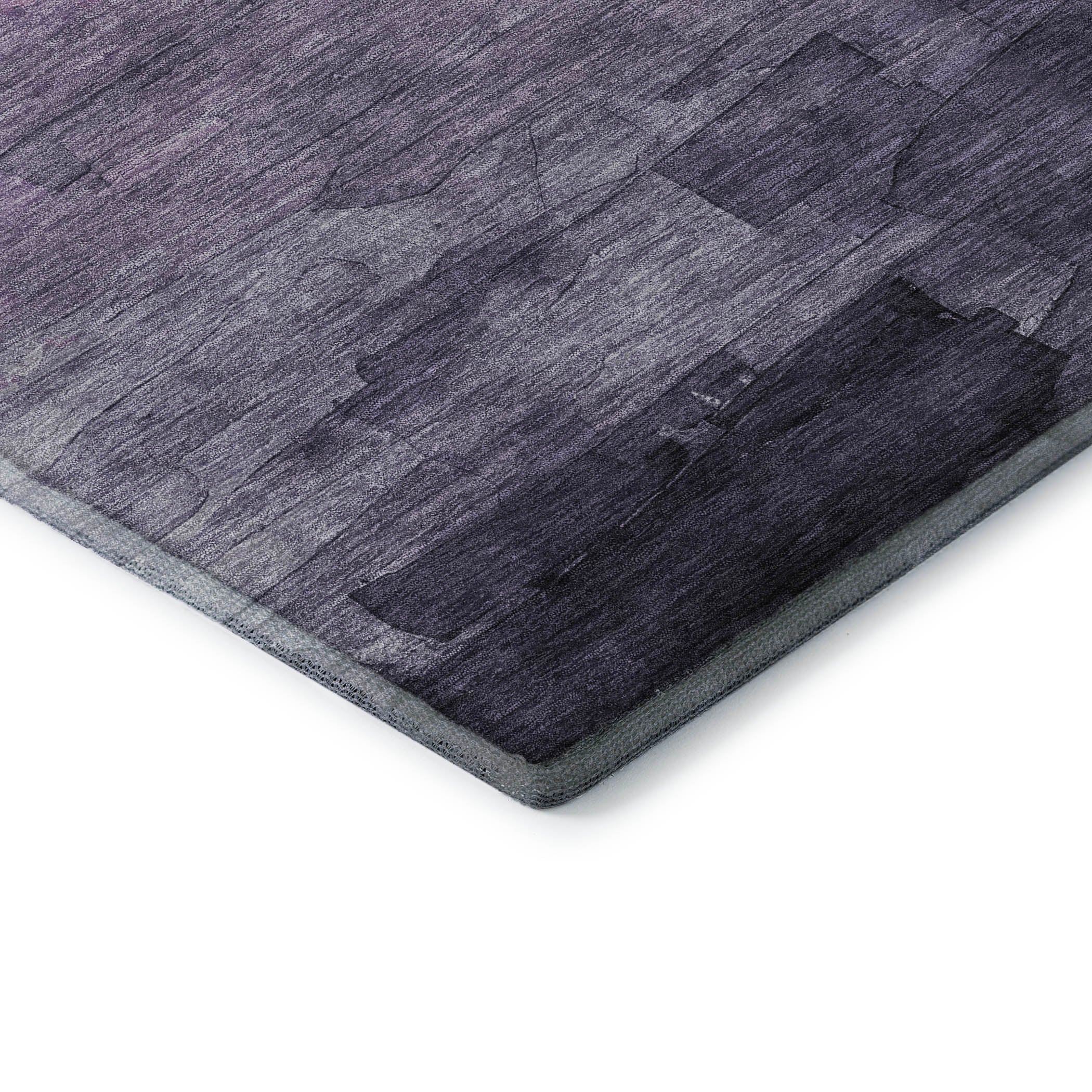 Budapest Machine Washable Transitional Lavender Purple Rug 1'8" x 2'6" #shape_Rectangle