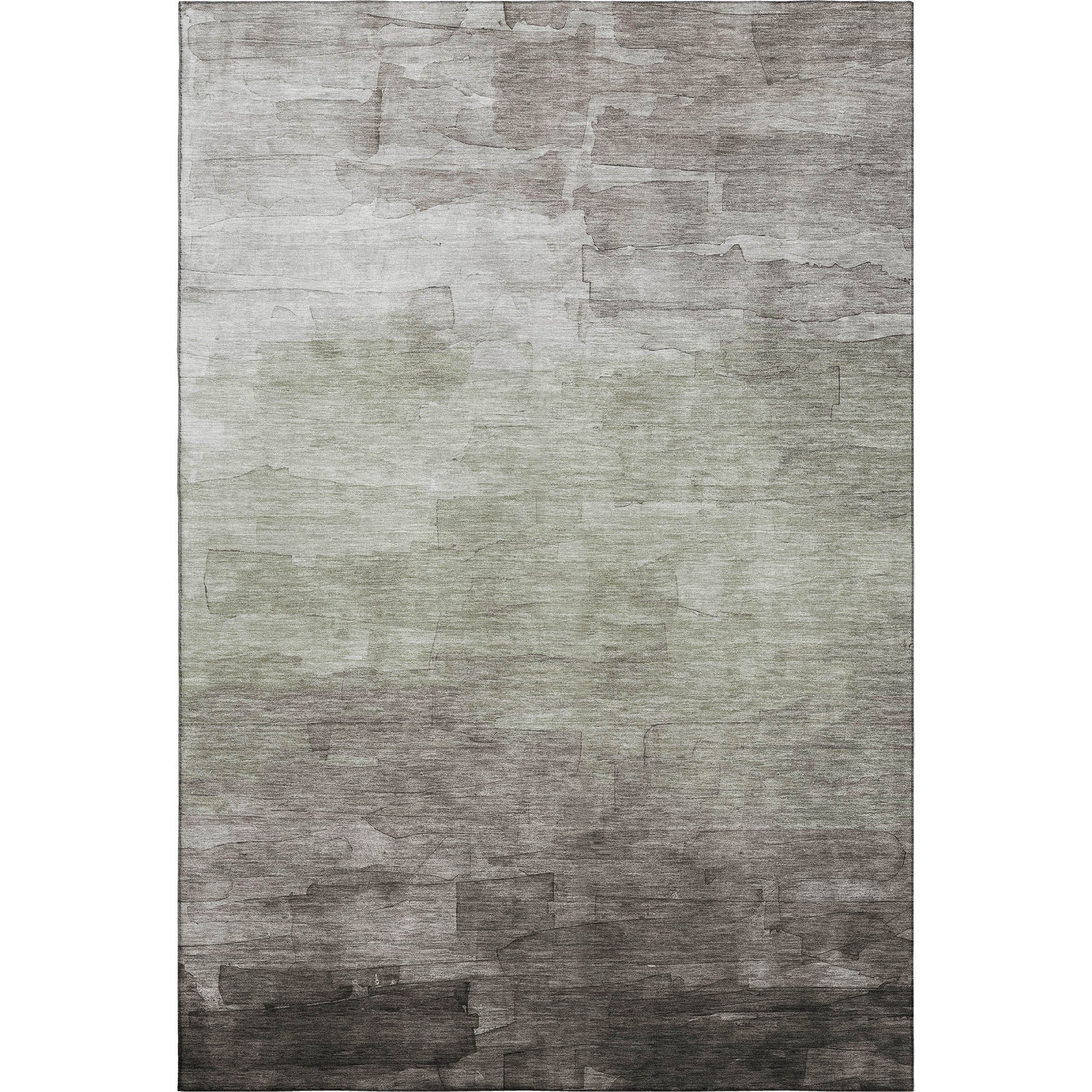 Budapest Machine Washable Transitional Taupe Brown Rug 2'6" x 3'10" #shape_Rectangle