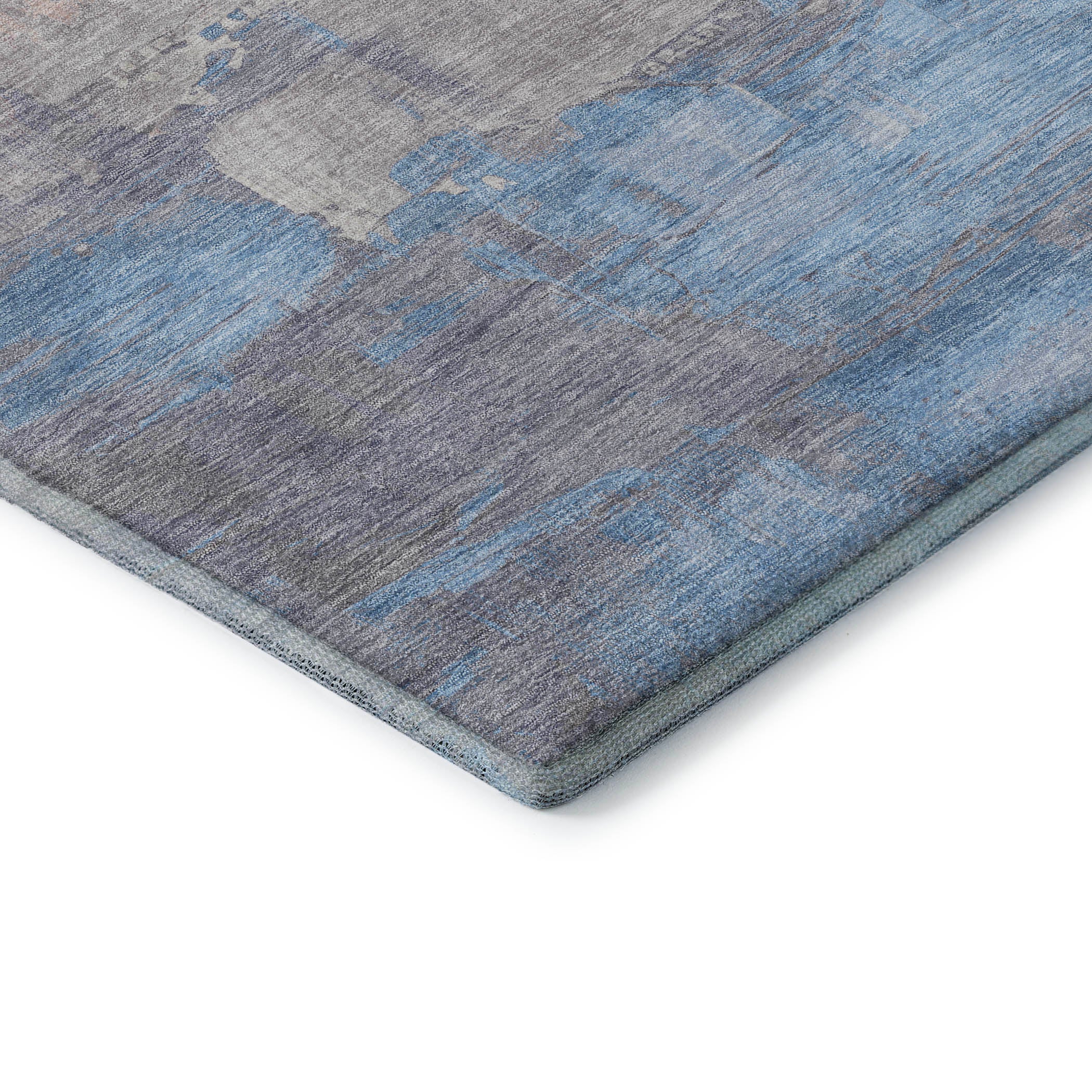 Valletta Machine Washable Transitional Beige Brown Rug 1'8" x 2'6" #shape_Rectangle