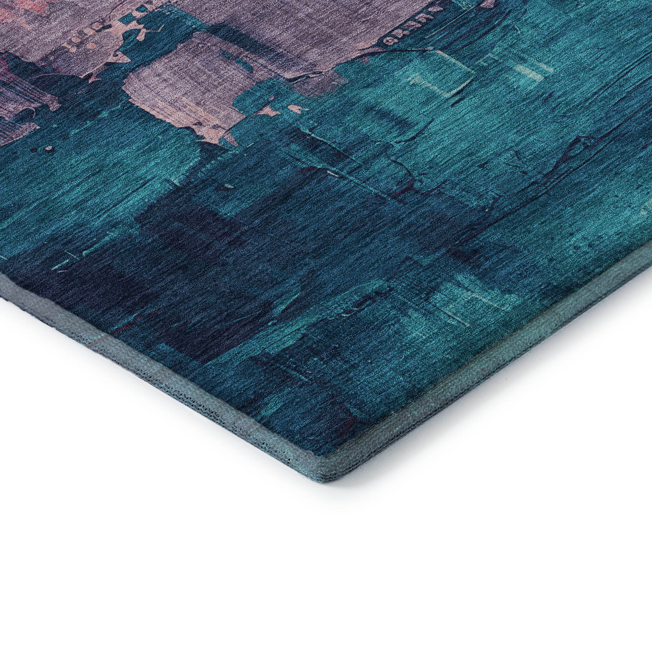 Valletta Machine Washable Transitional Merlot Red Rug 1'8" x 2'6" #shape_Rectangle