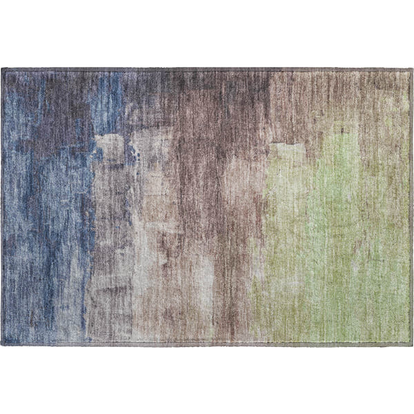 Valletta Machine Washable Transitional Mocha Brown Rug 1'8" x 2'6"