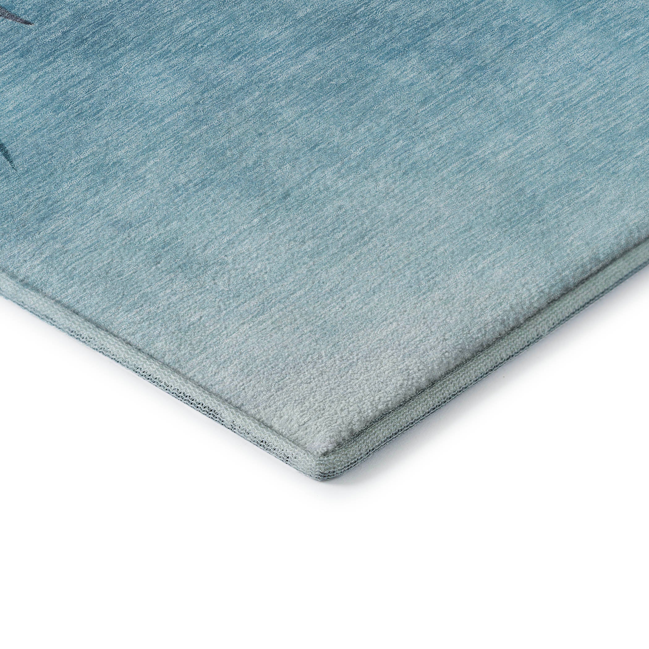 Hoi An Machine Washable Coastal Bermuda Blue Rug 1'8" x 2'6" #shape_Rectangle