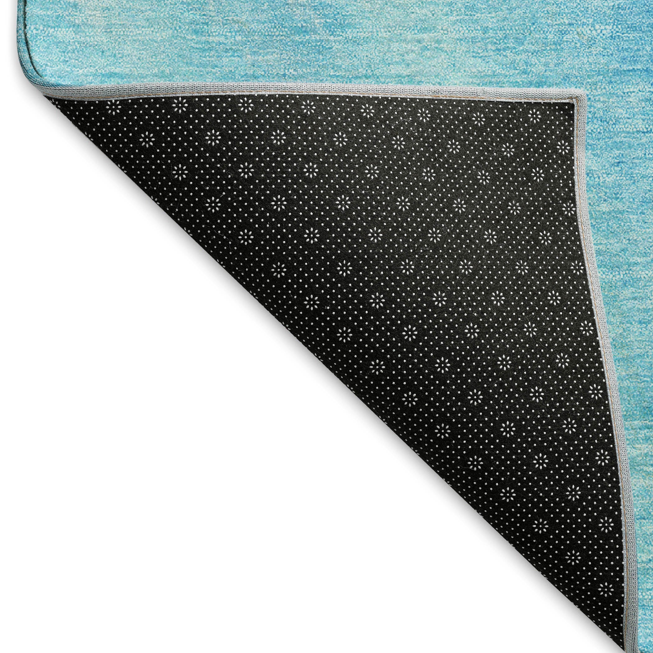Tbilisi Machine Washable Coastal Ocean Blue Rug 1'8" x 2'6" #shape_Rectangle