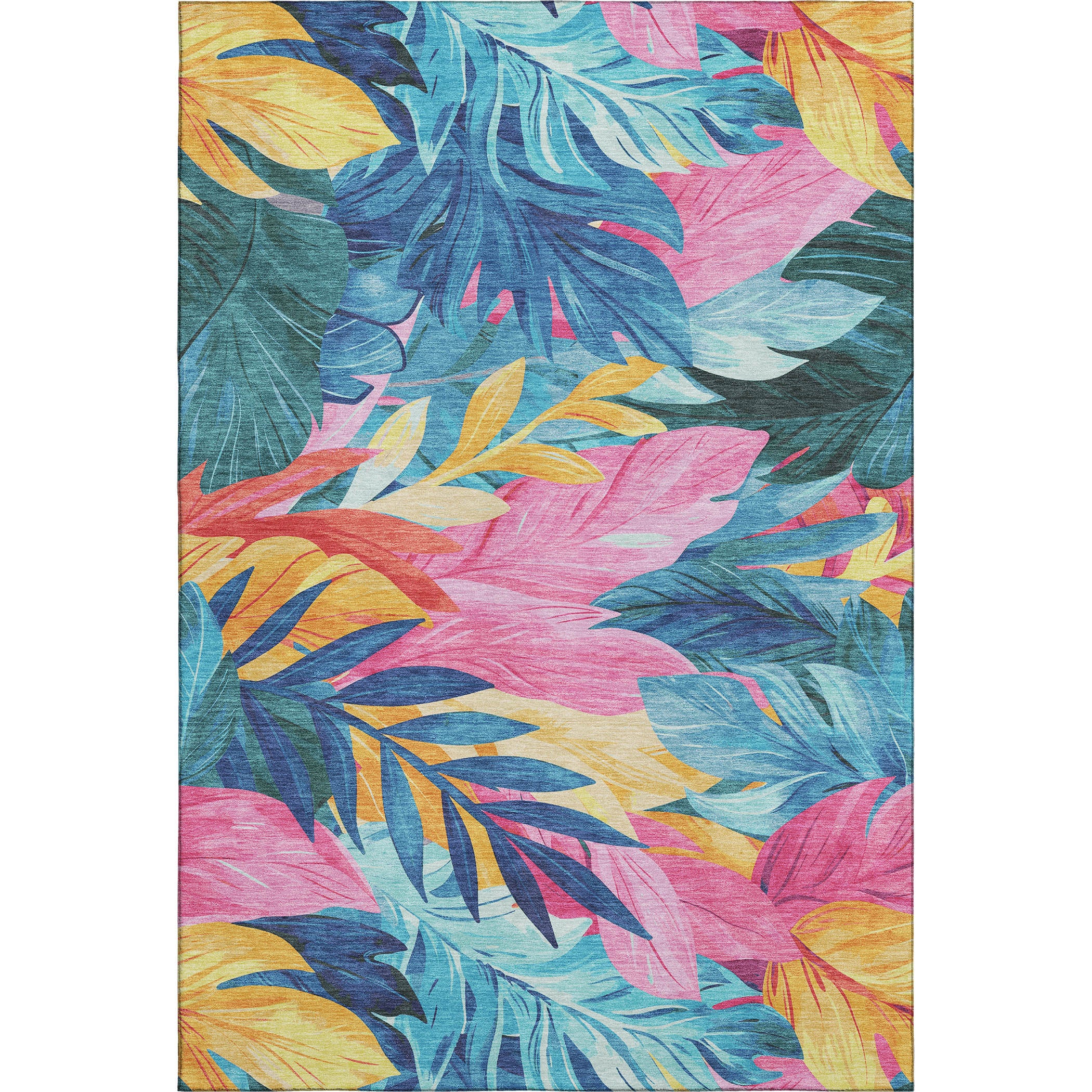 Istanbul Machine Washable Transitional Sky Blue Rug 2'6" x 3'10" #shape_Rectangle