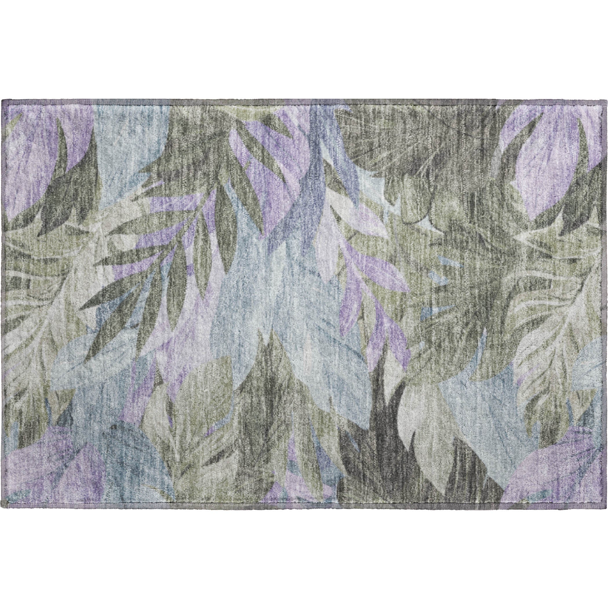 Istanbul Machine Washable Transitional Taupe Brown Rug 1'8" x 2'6" #shape_Rectangle