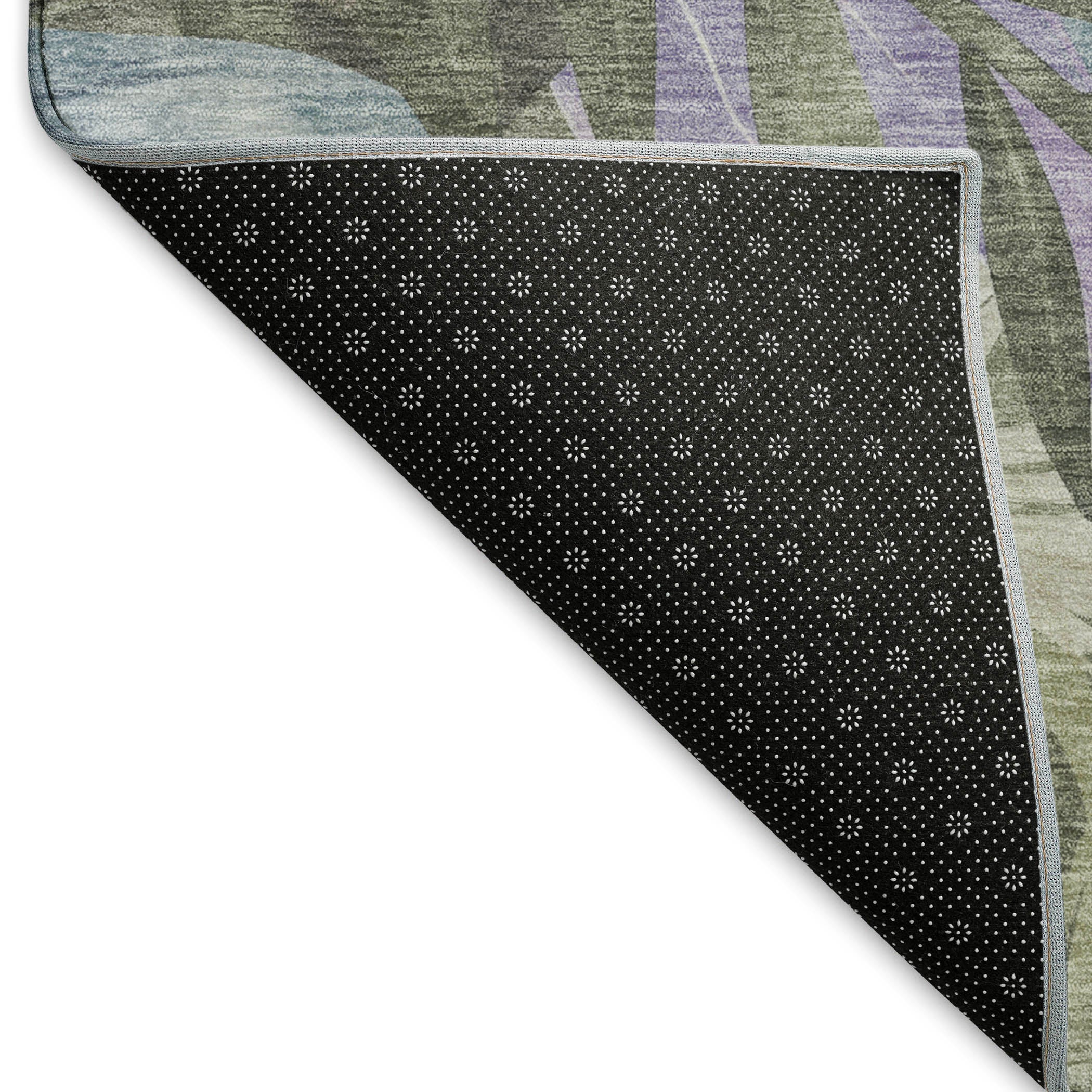 Istanbul Machine Washable Transitional Taupe Brown Rug 1'8" x 2'6" #shape_Rectangle