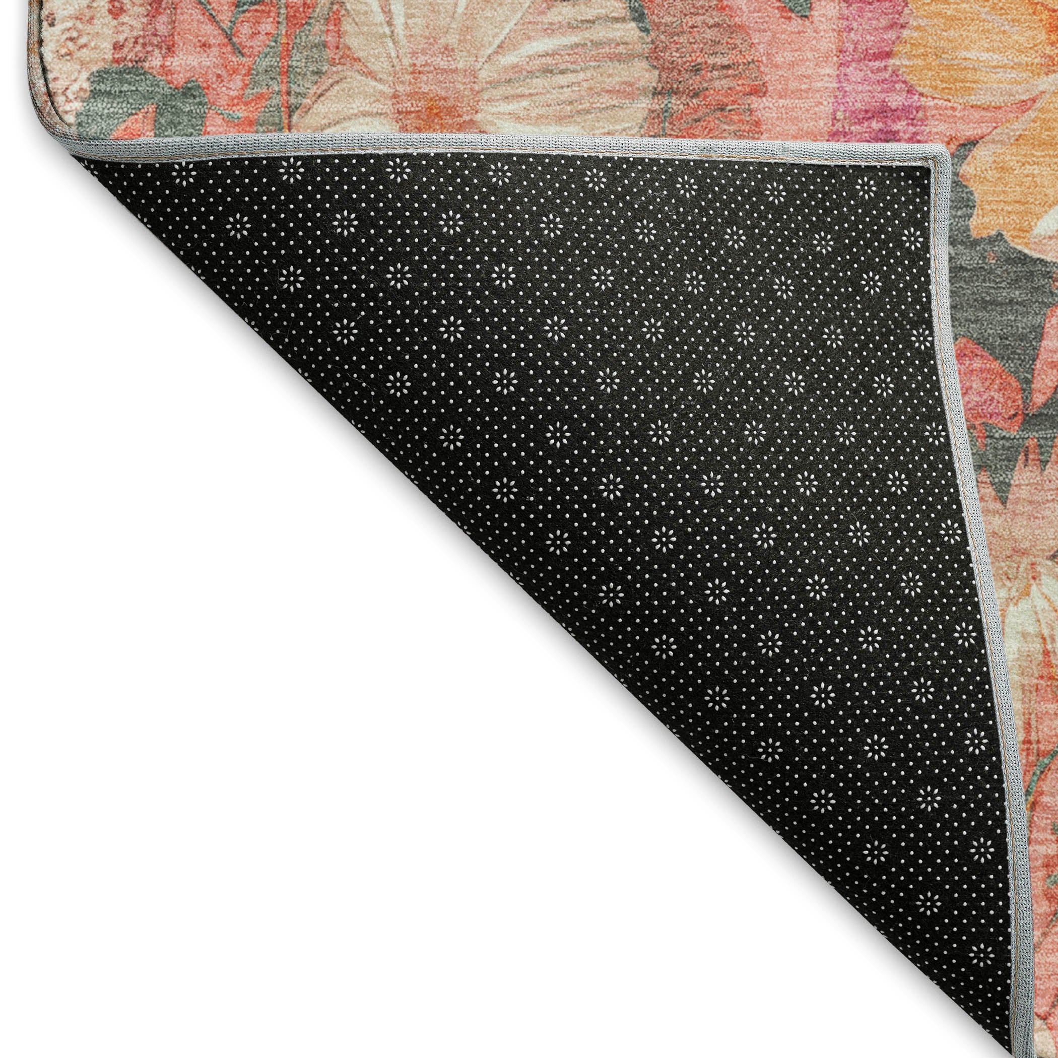 Chiang Mai Machine Washable Transitional Blush Pink Rug 1'8" x 2'6" #shape_Rectangle