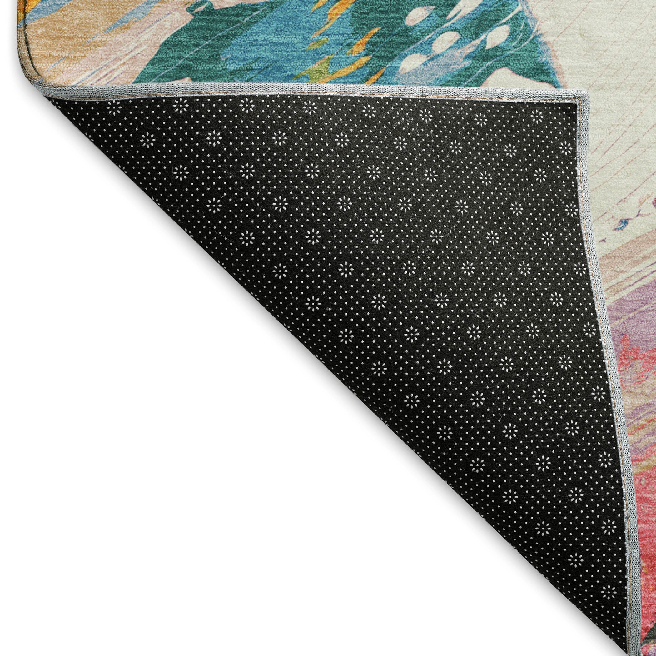 Mostar Machine Washable Transitional Gold Rug 1'8" x 2'6" #shape_Rectangle