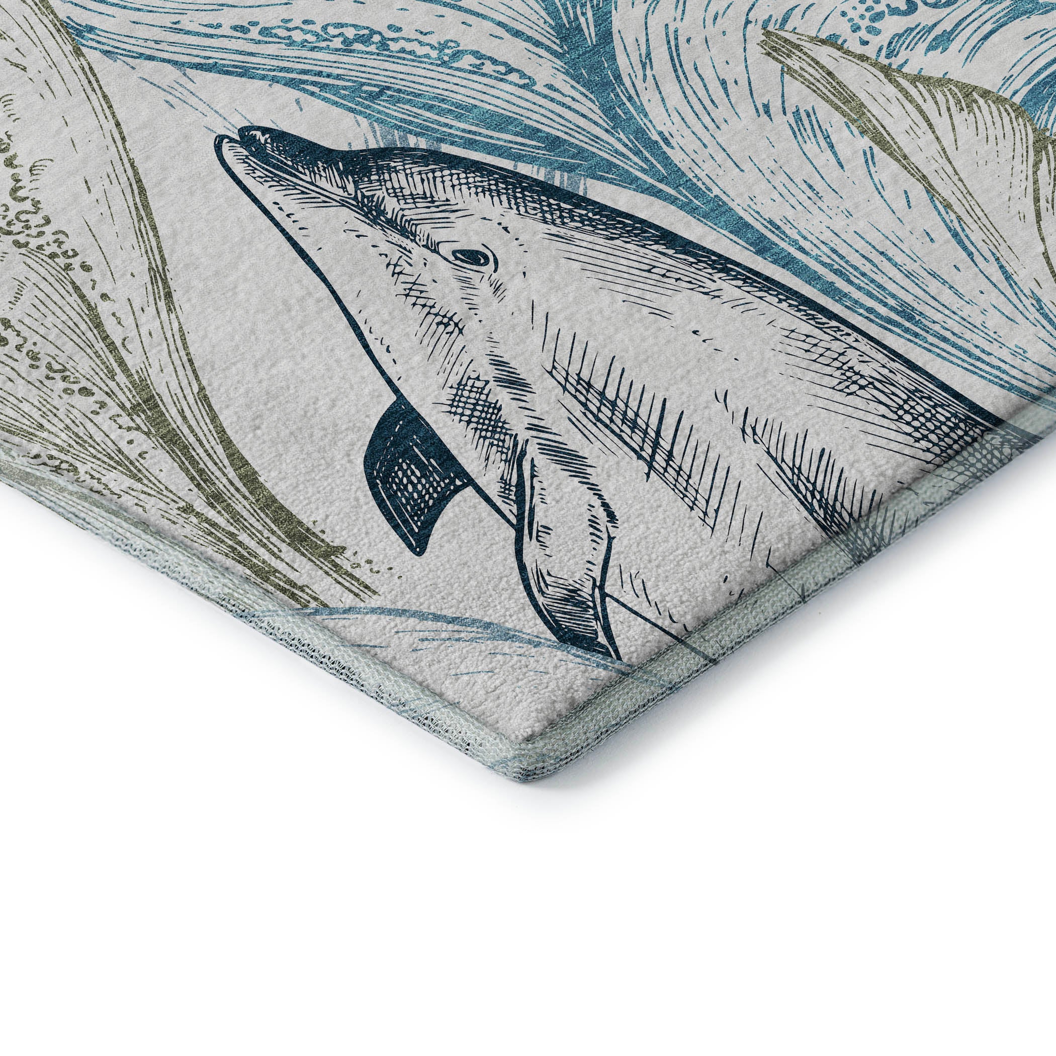 Rome Machine Washable Coastal Ivory Rug 1'8" x 2'6" #shape_Rectangle