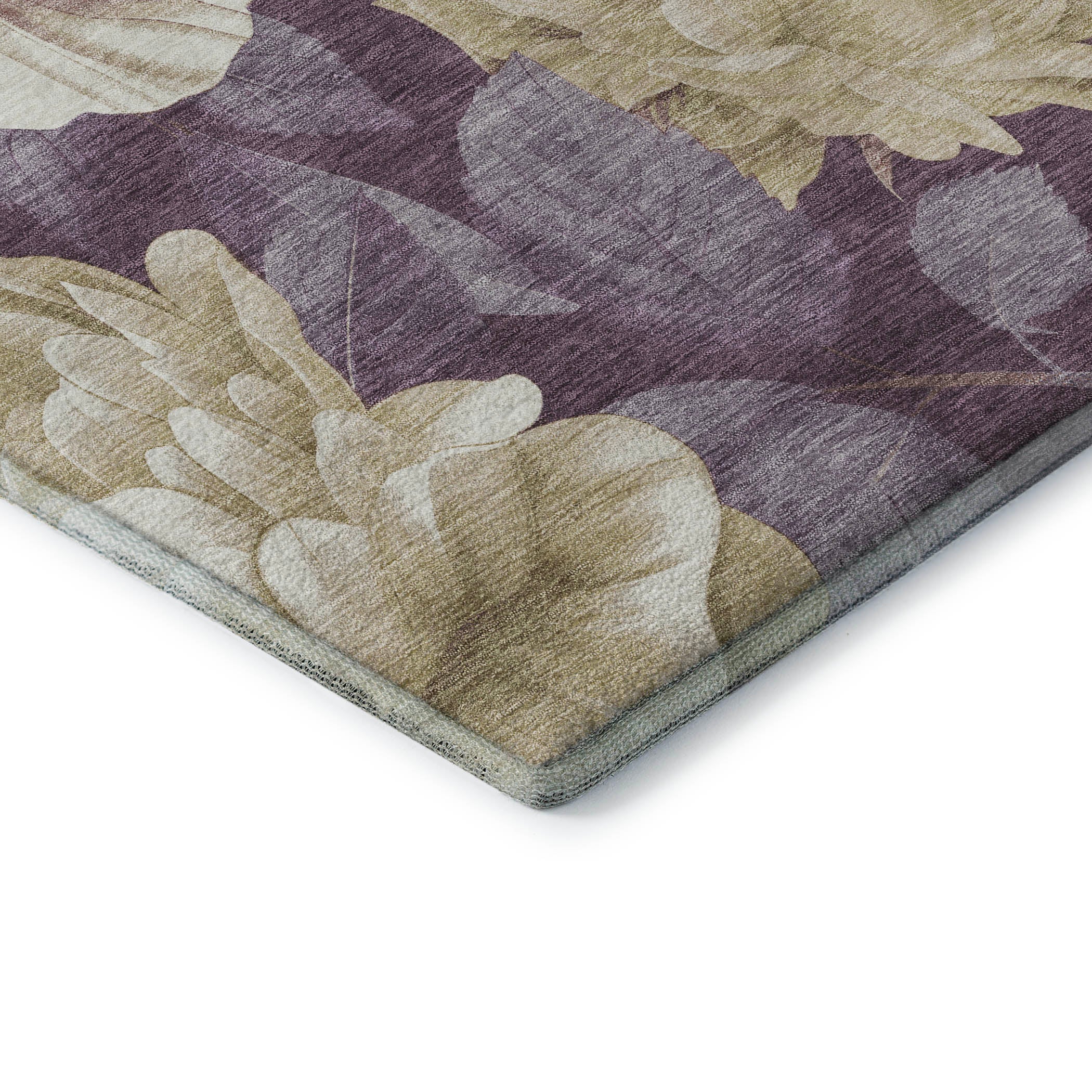 Oslo Machine Washable Transitional Beige Brown Rug 1'8" x 2'6" #shape_Rectangle