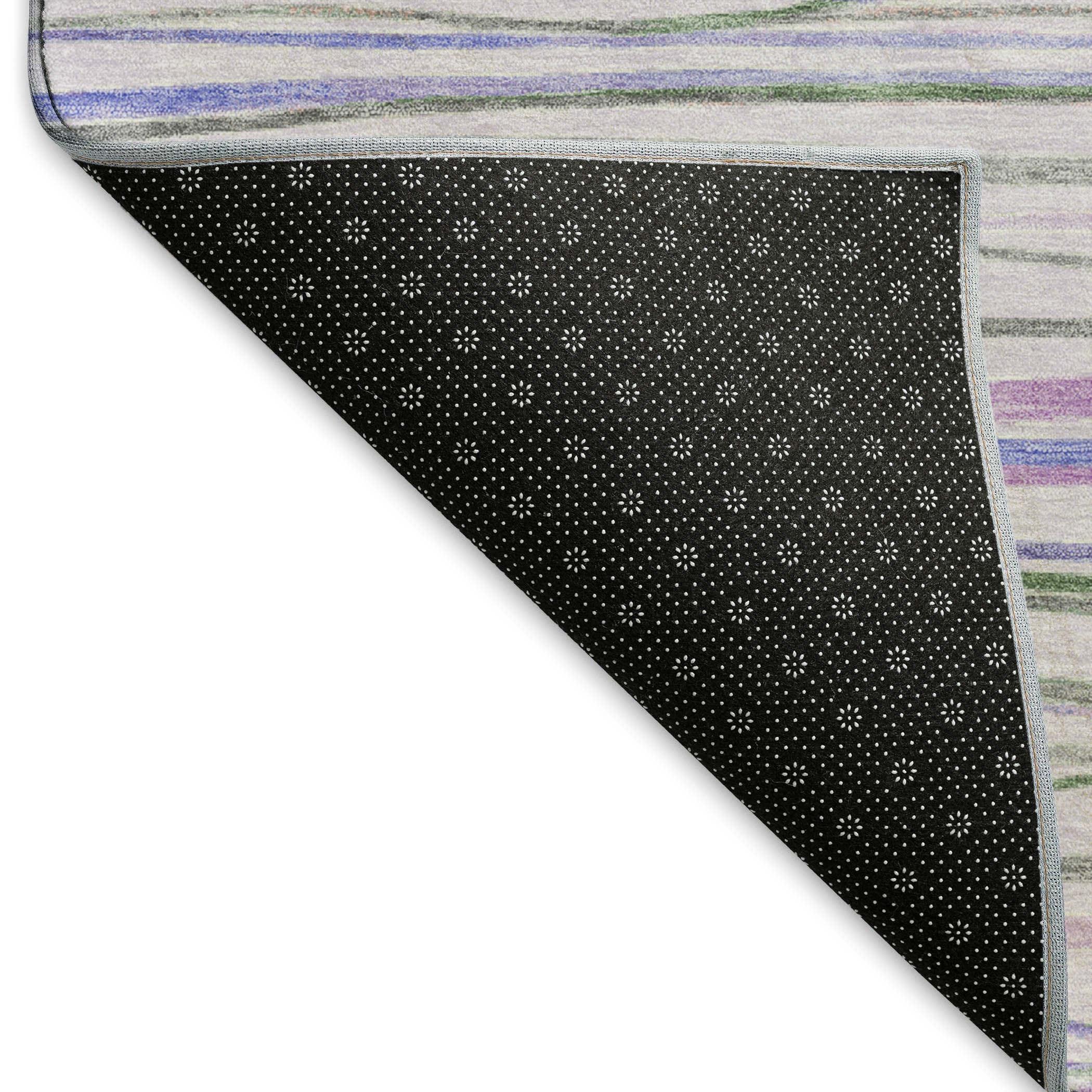 Havana Machine Washable Transitional Lavender Purple Rug 1'8" x 2'6" #shape_Rectangle