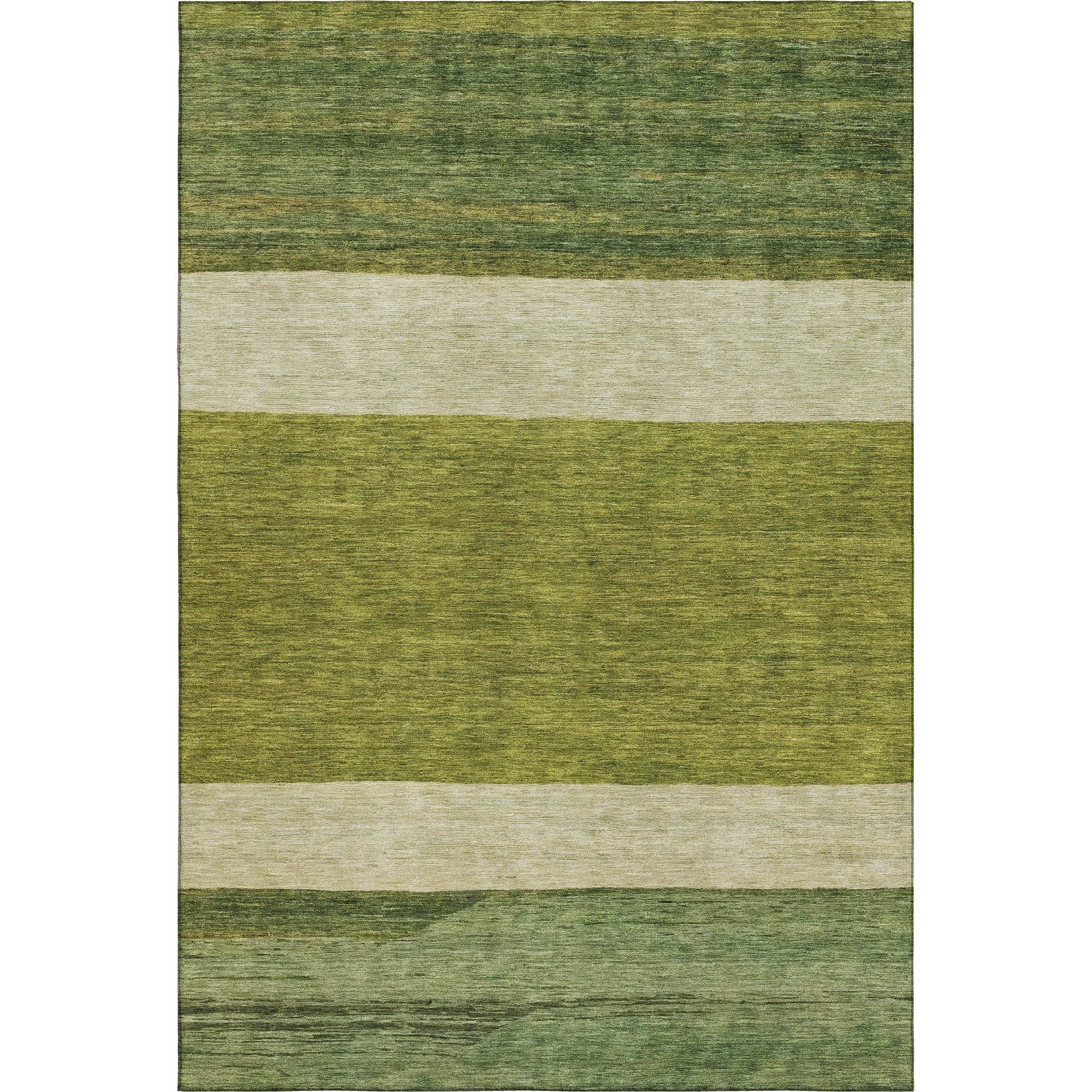Ghent Machine Washable Transitional Olive Green Rug 2'6" x 3'10" #shape_Rectangle