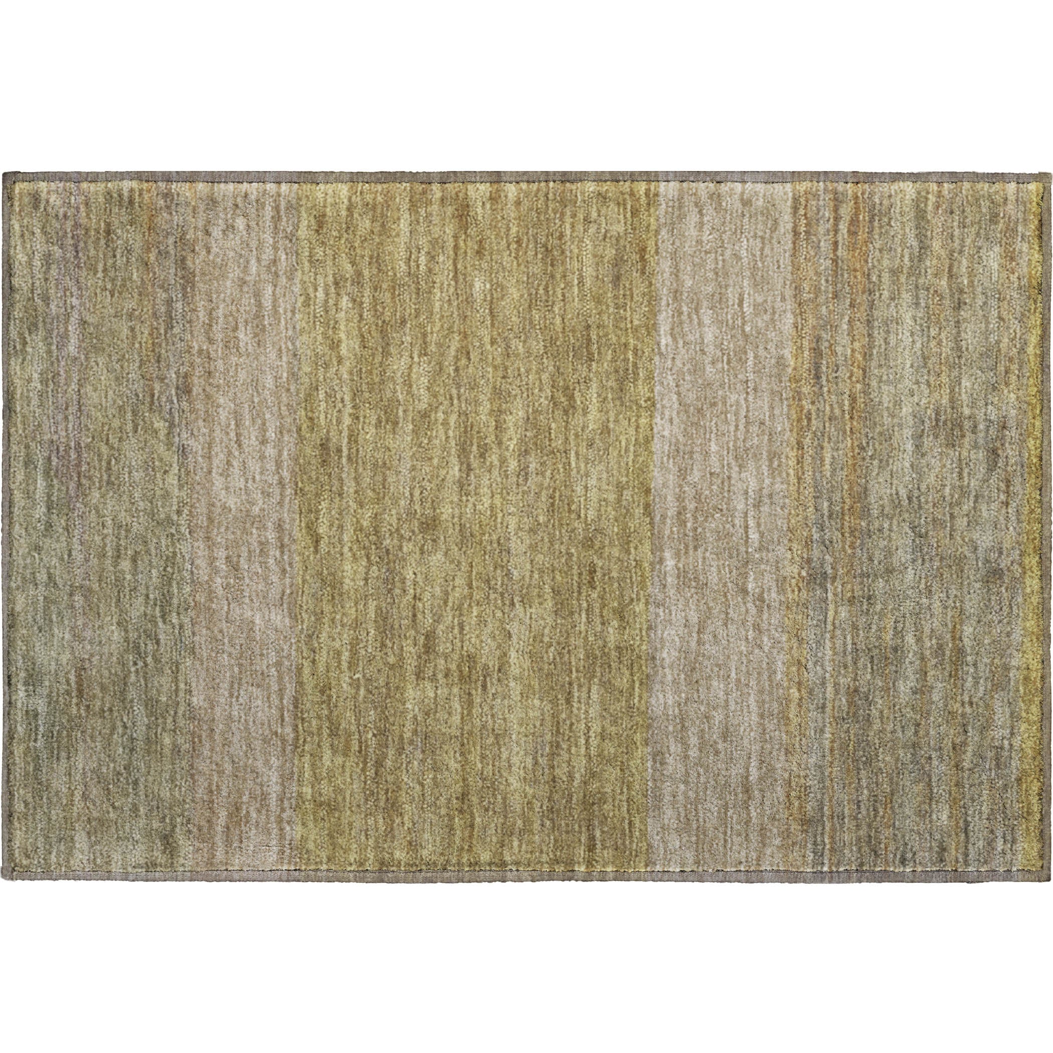 Ghent Machine Washable Transitional Wheat Gold Rug 1'8" x 2'6" #shape_Rectangle