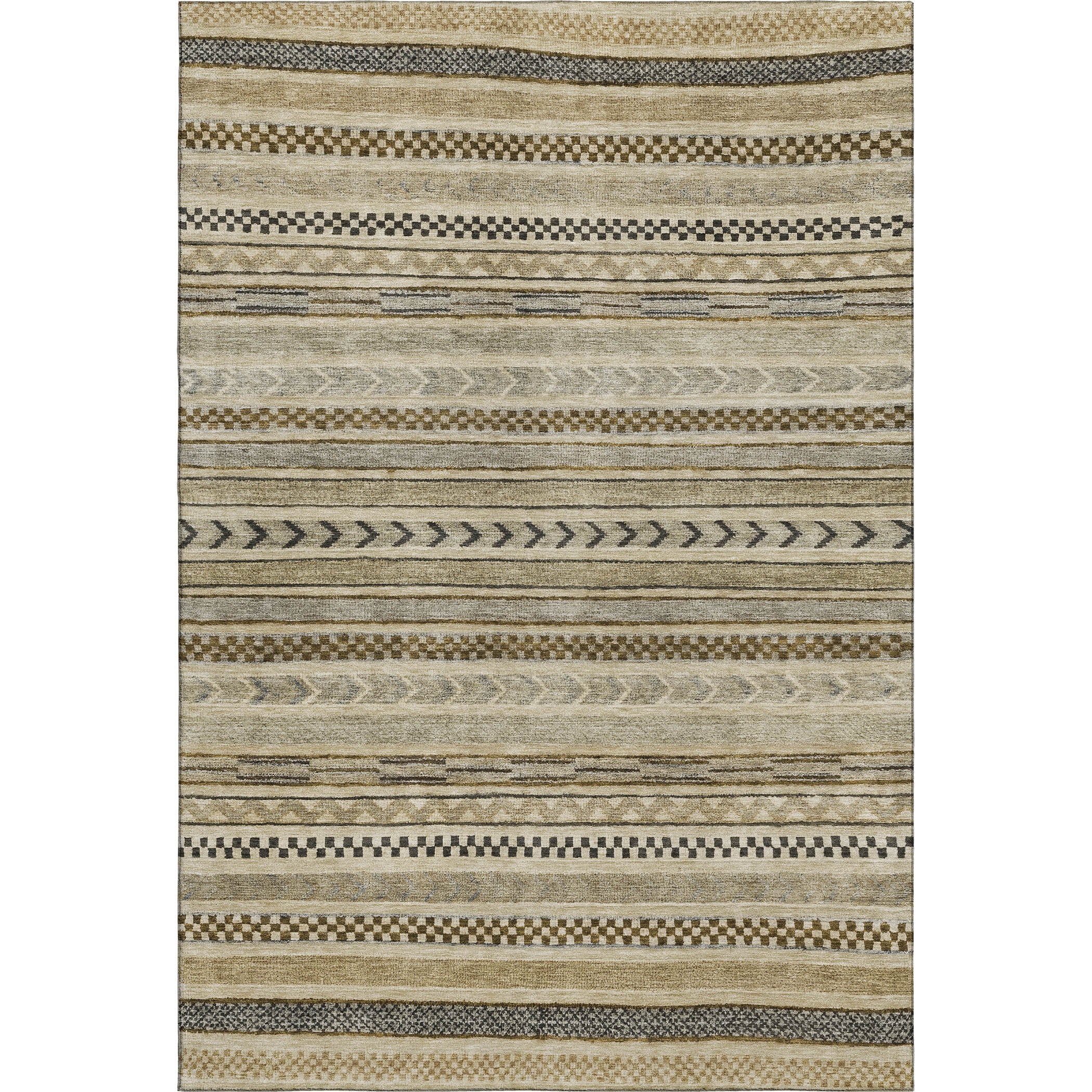 Sarajevo Machine Washable Transitional Chocolate Brown Rug 2'6" x 3'10" #shape_Rectangle