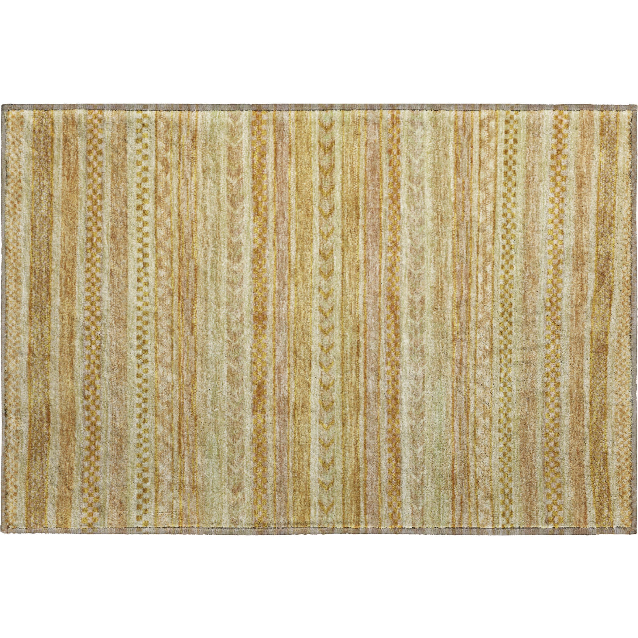 Sarajevo Machine Washable Transitional Salmon Orange Rug 1'8" x 2'6" #shape_Rectangle