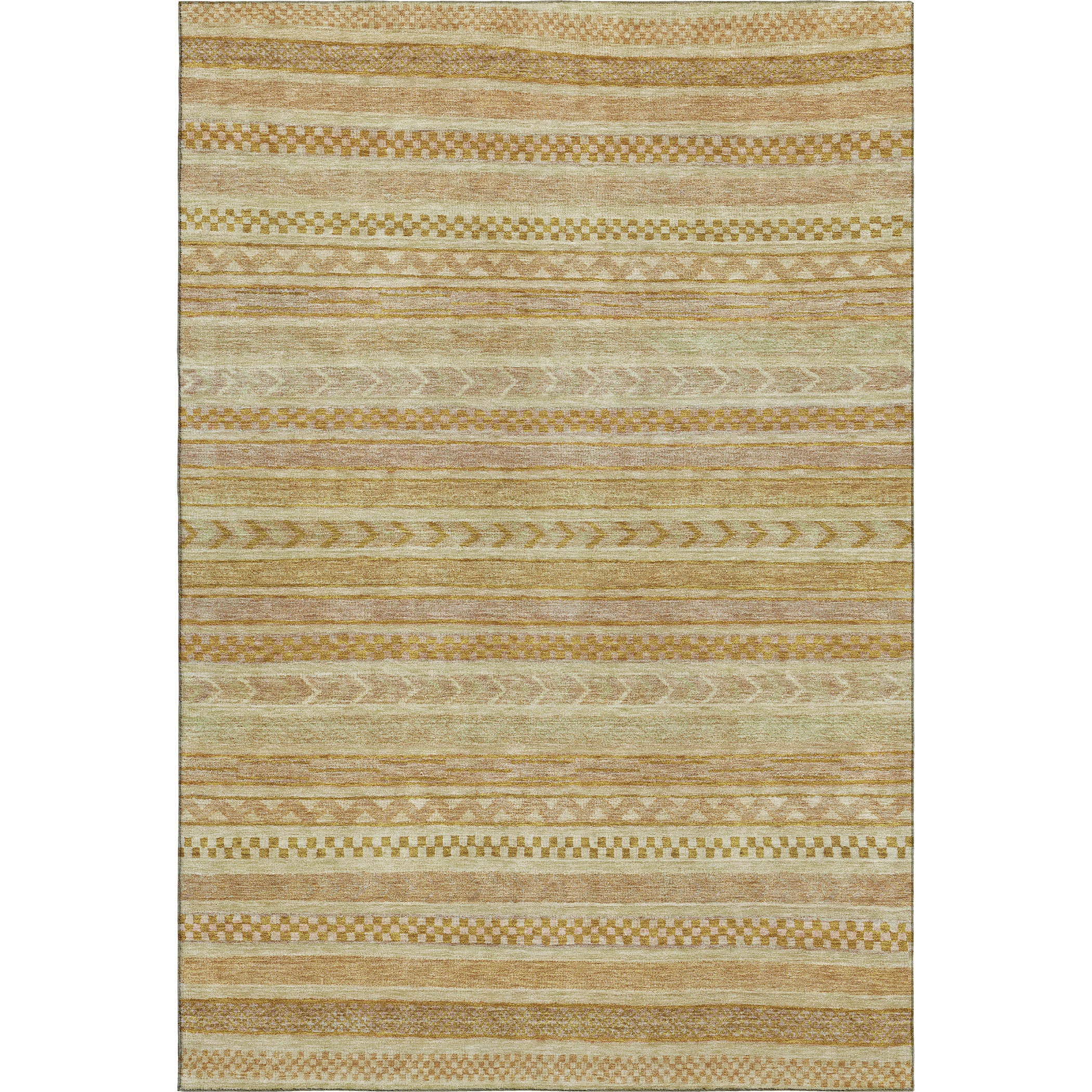 Sarajevo Machine Washable Transitional Salmon Orange Rug 2'6" x 3'10" #shape_Rectangle