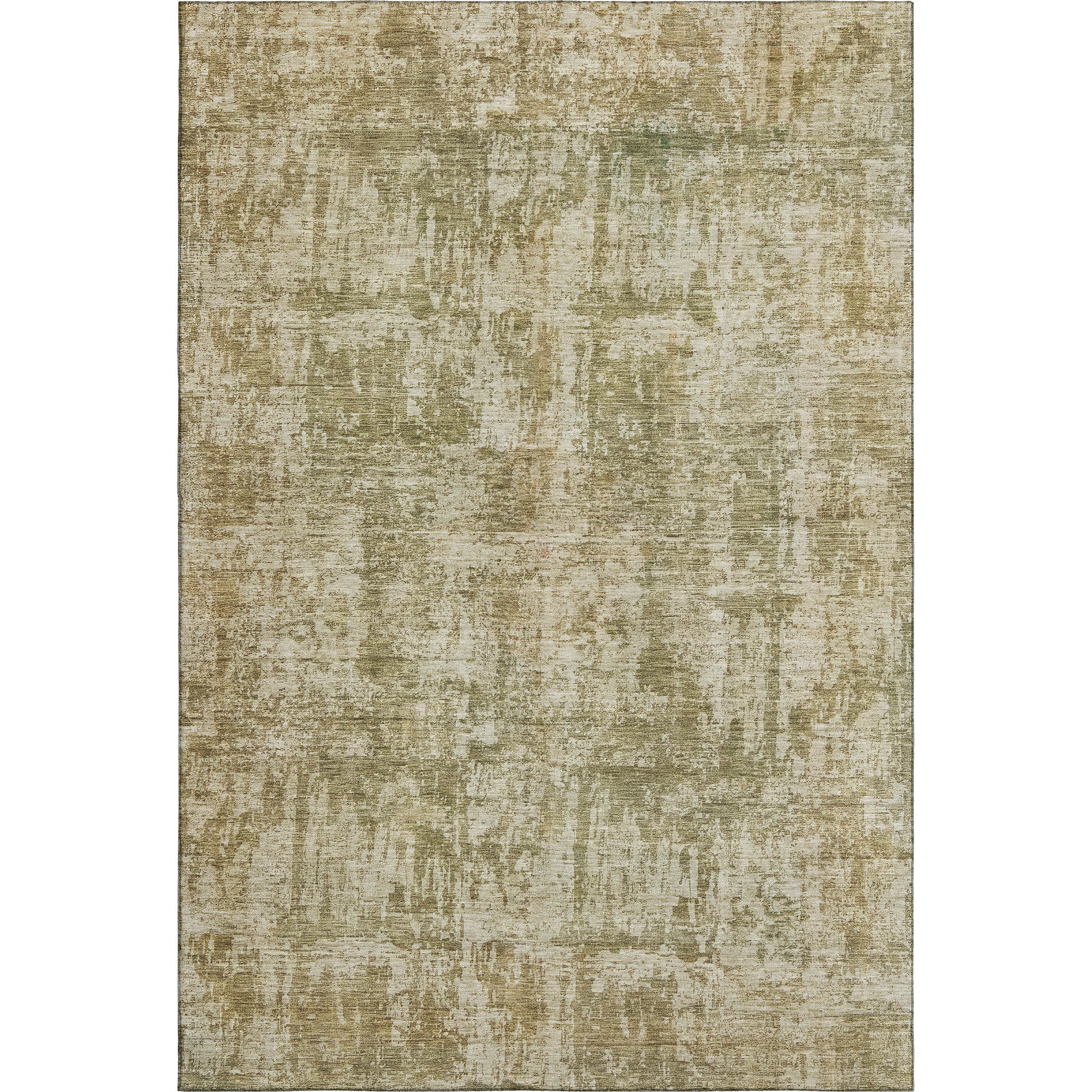 Queenstown Machine Washable Transitional Taupe Brown Rug 2'6" x 3'10" #shape_Rectangle