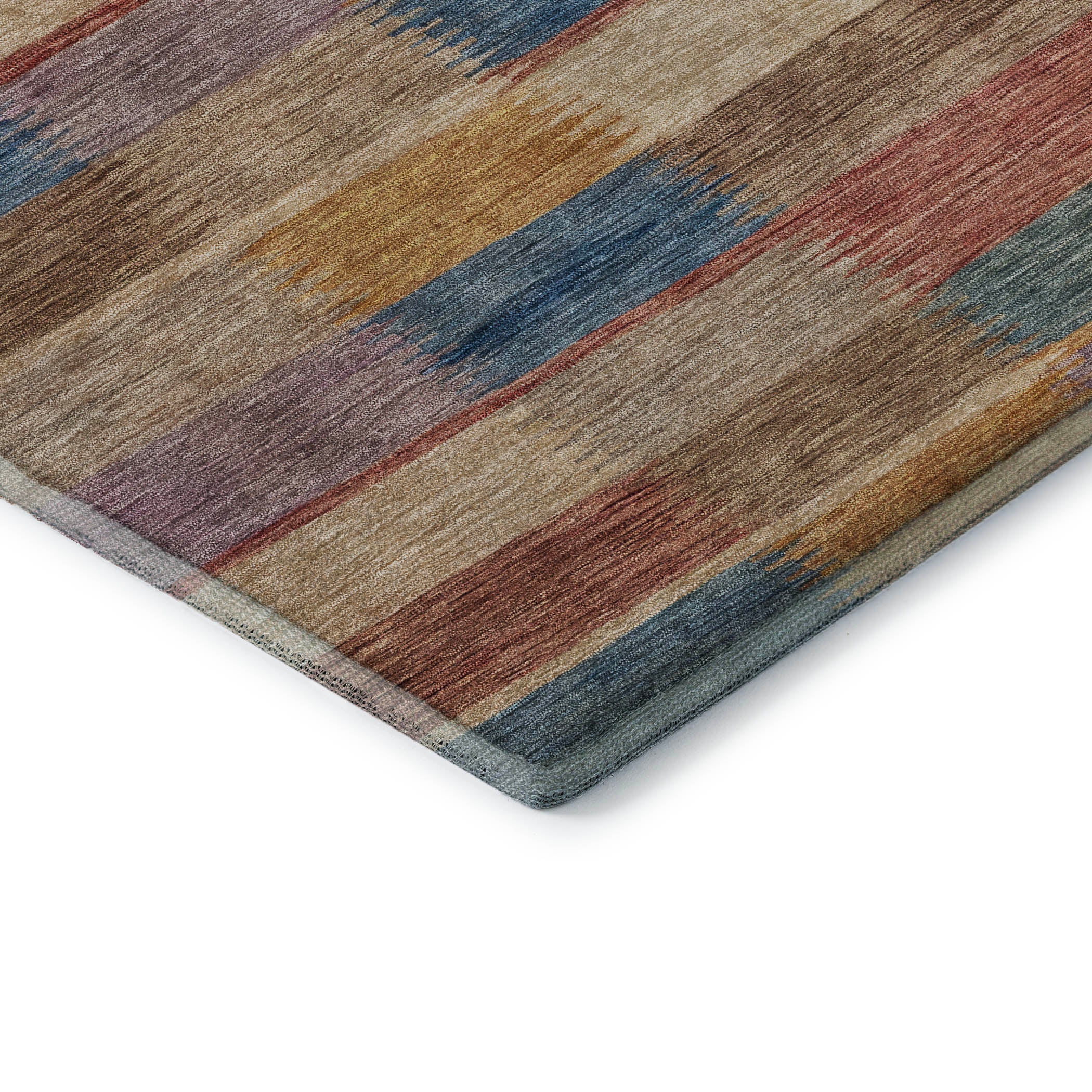 Bergen Machine Washable Transitional Beige Brown Rug 1'8" x 2'6" #shape_Rectangle