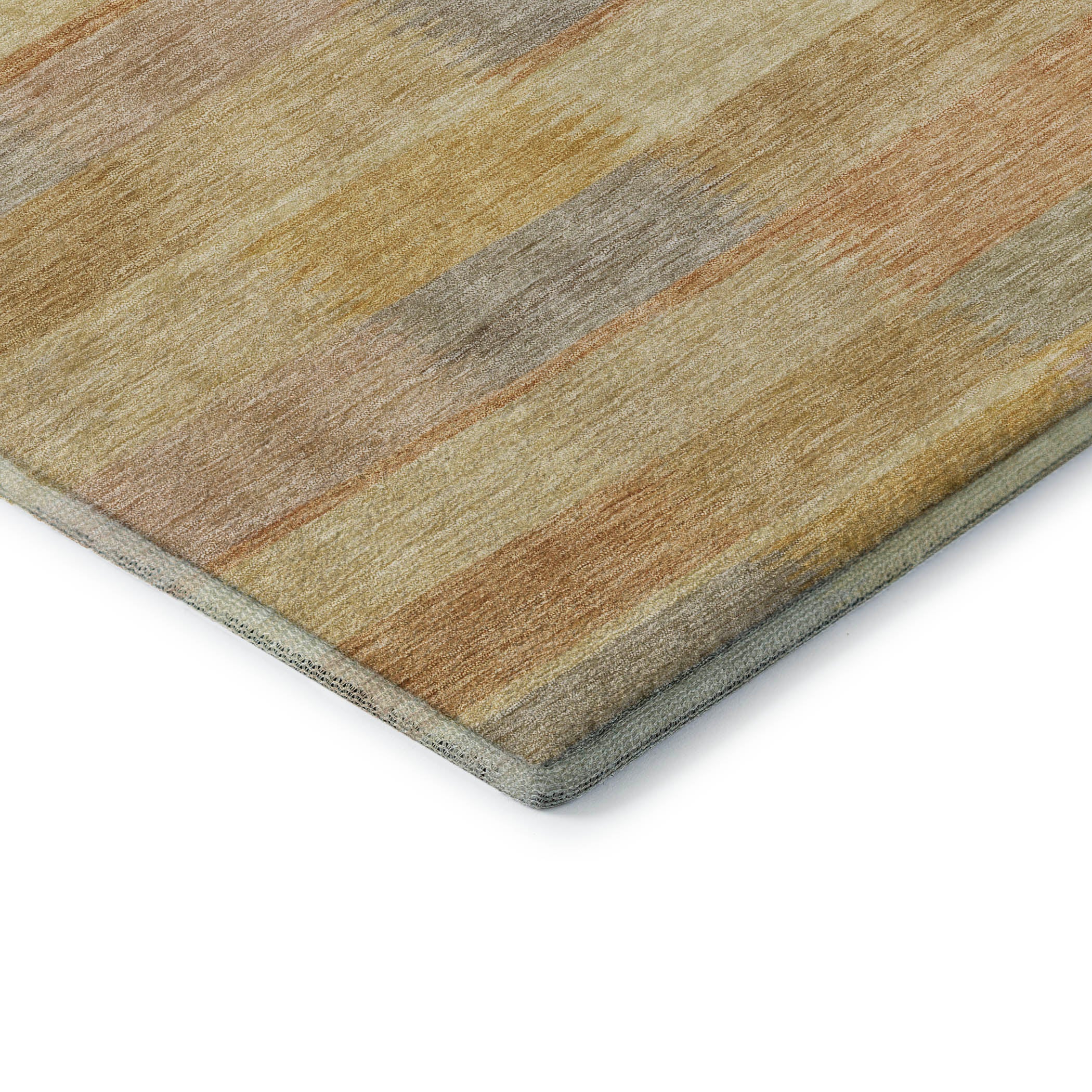 Bergen Machine Washable Transitional Wheat Gold Rug 1'8" x 2'6" #shape_Rectangle